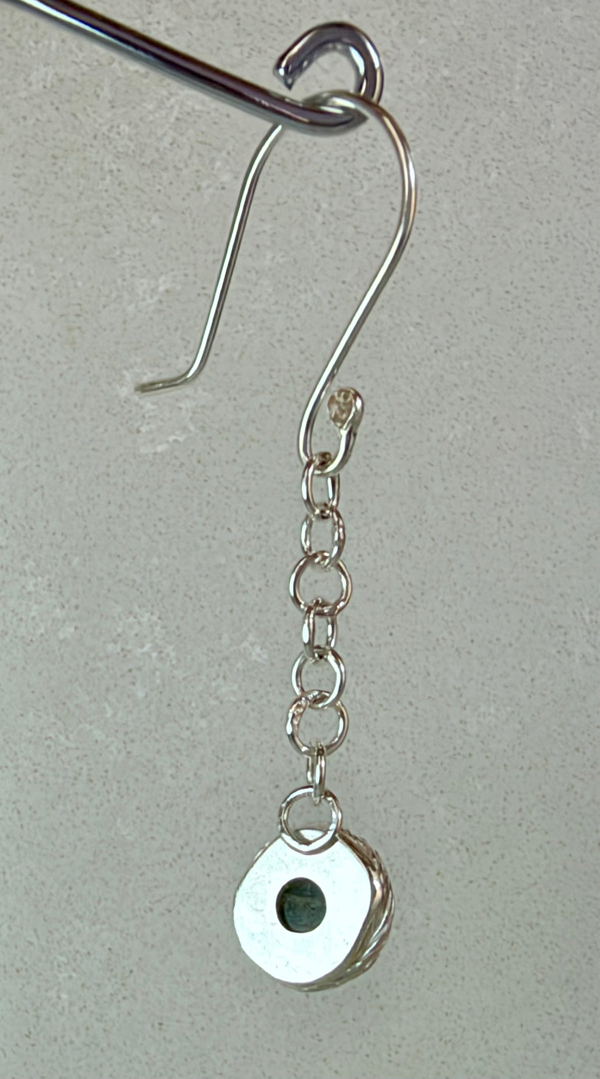 Labradorite Dew Drop Sterling Silver Earrings