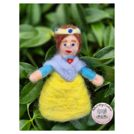 Needle Felted Princess Display Doll