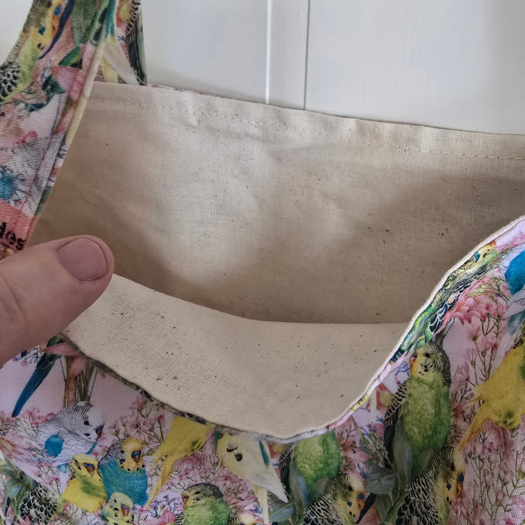 Handmade | Budgerigar | Tote Bag