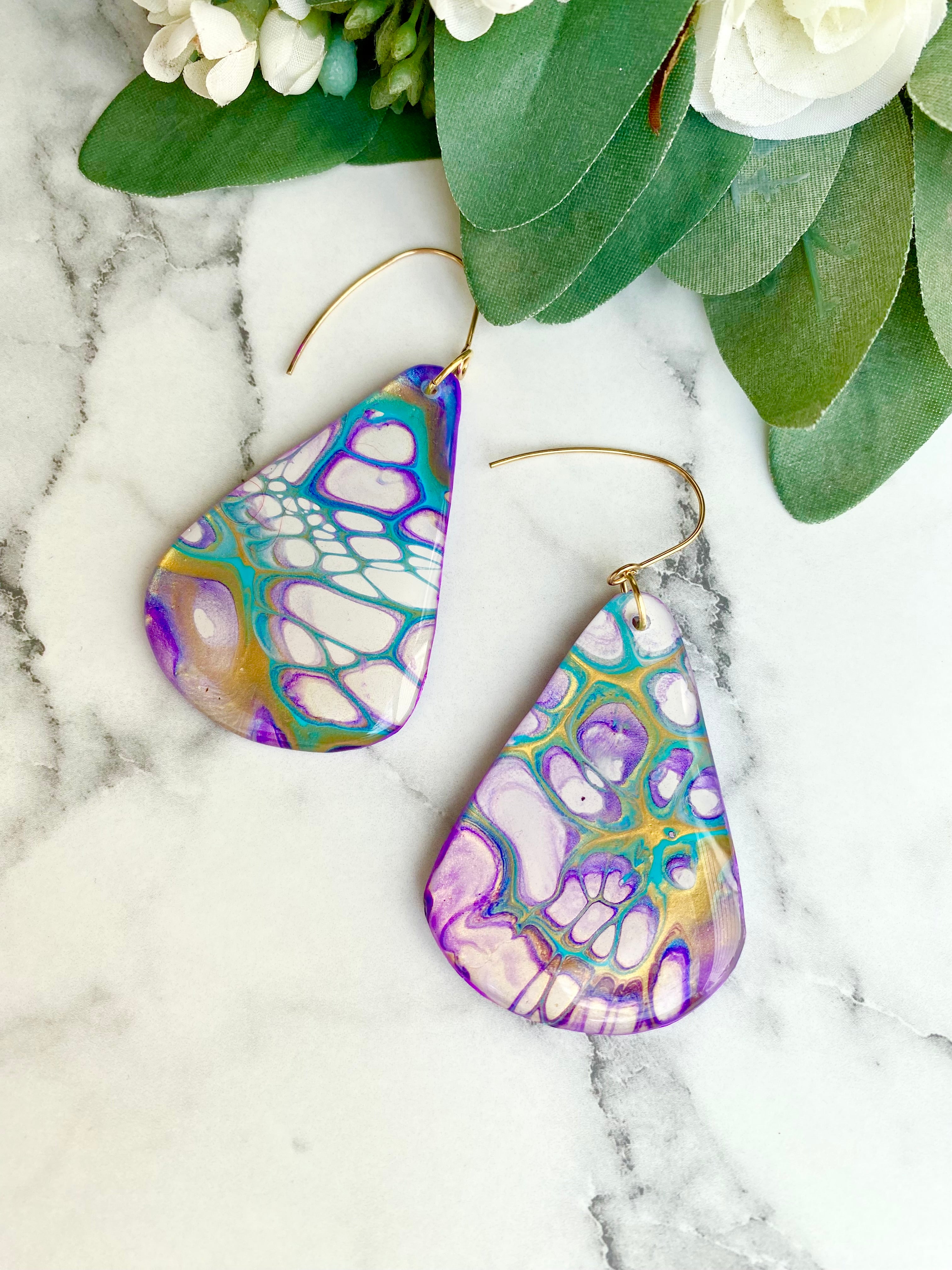 Artisan Statement Dangle Earrings