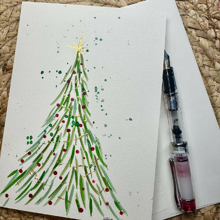 Christmas Greeting Cards - Original Artworks Hand Painted