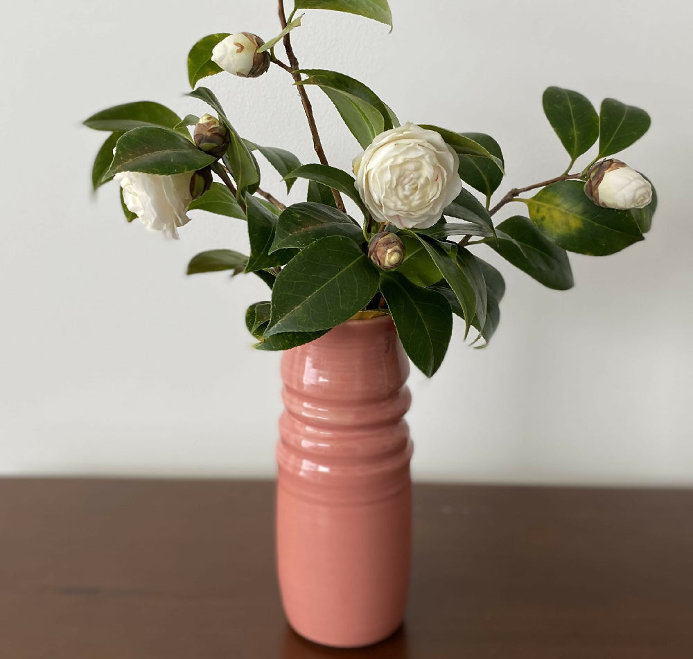 Tall Swirl Vase