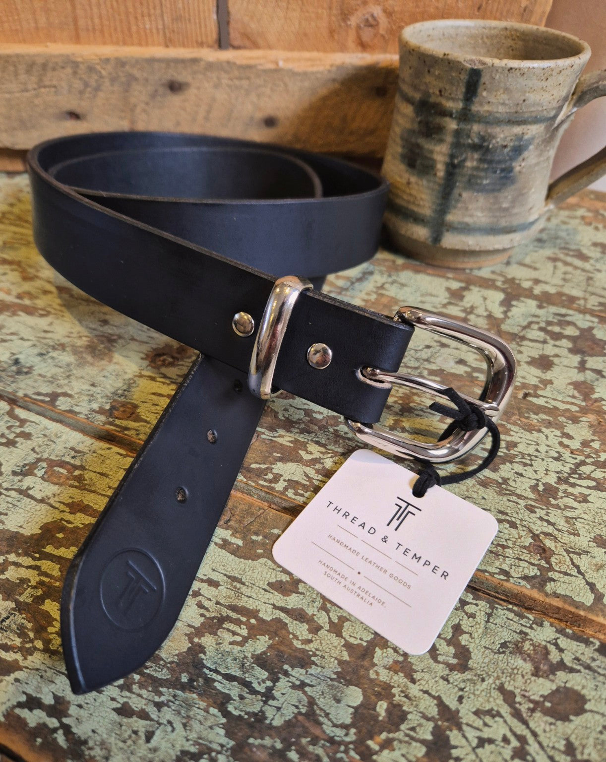 Classic Belt (Black/Nickel)
