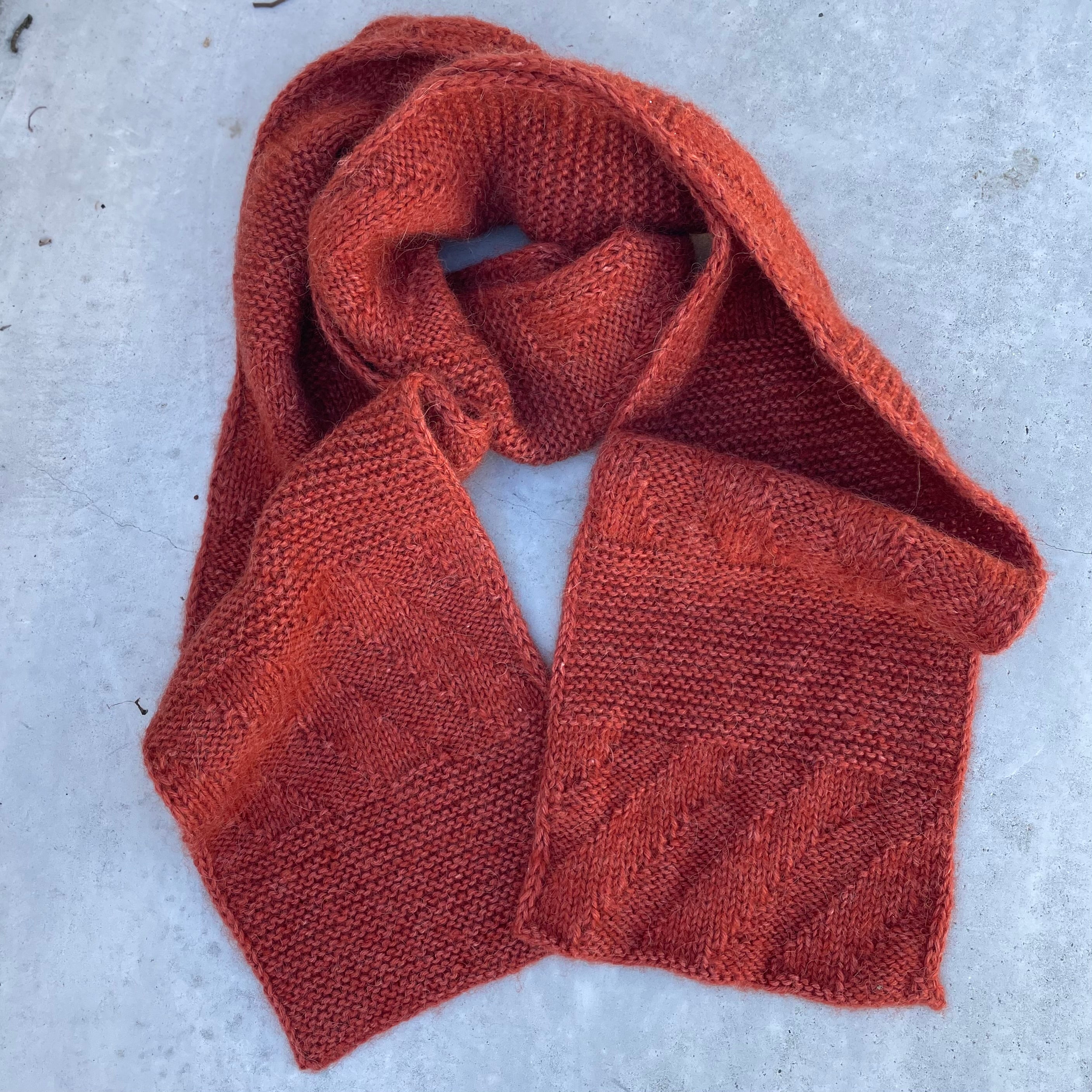 Men’s Alpaca Textured Scarf Super Soft & Warm