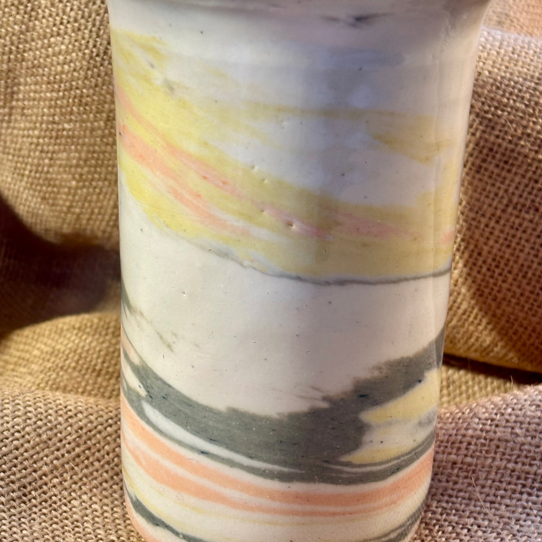 Pottery handmade tumbler