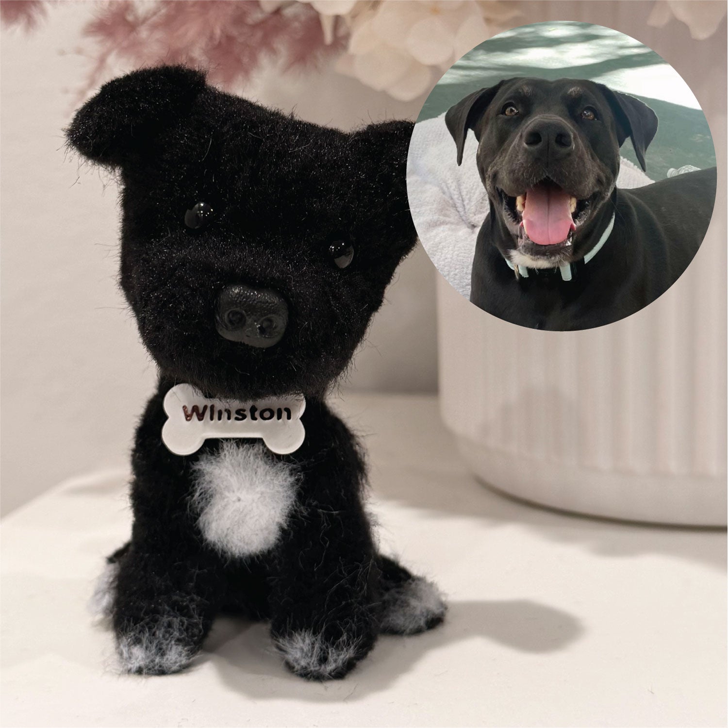 Made to Order | Handmade Custom Pet Plushie | Pet Keepsake Ornament | Memorial Gift | Stellar Craft