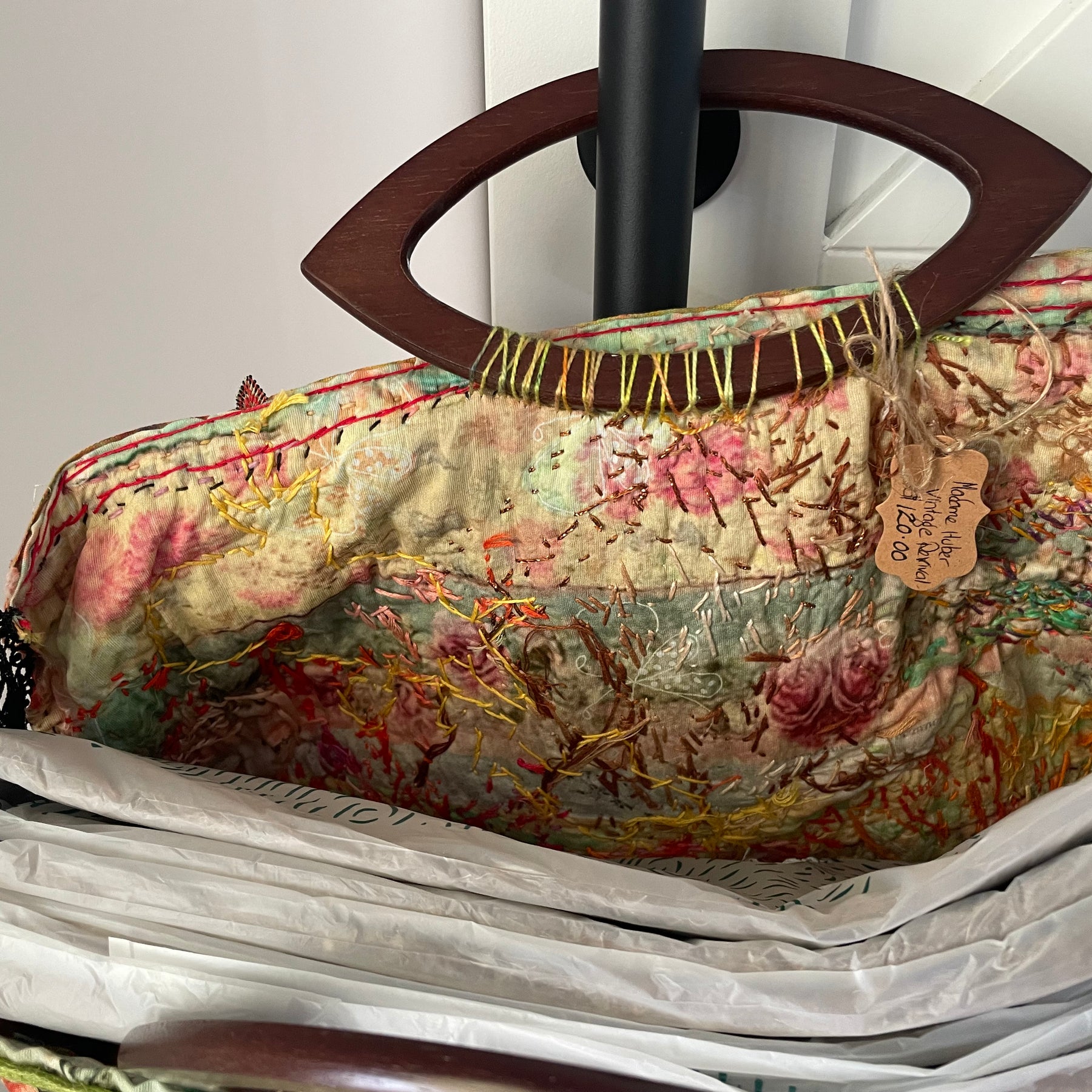 Madam Huber vintage bespoke large bag