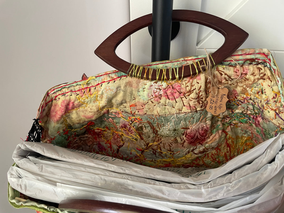 Madam Huber vintage bespoke large bag