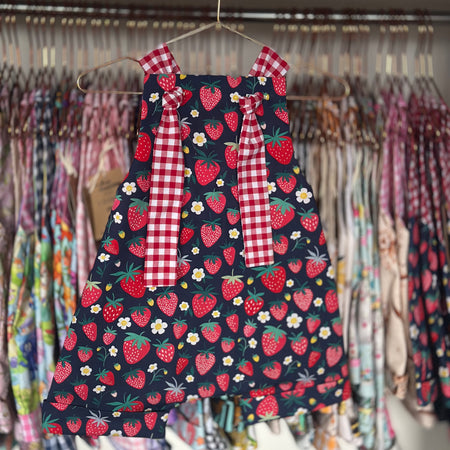 Strawberry Handmade Overalls/Adventure Collection