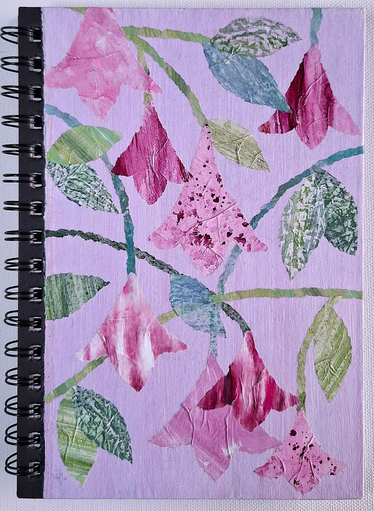Hand Decorated A5 Notebook - Design 1