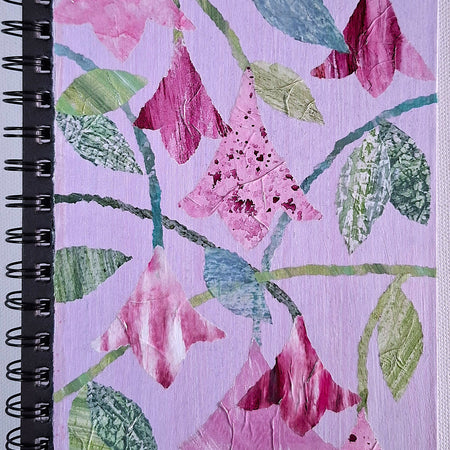 Hand Decorated A5 Notebook - Design 1