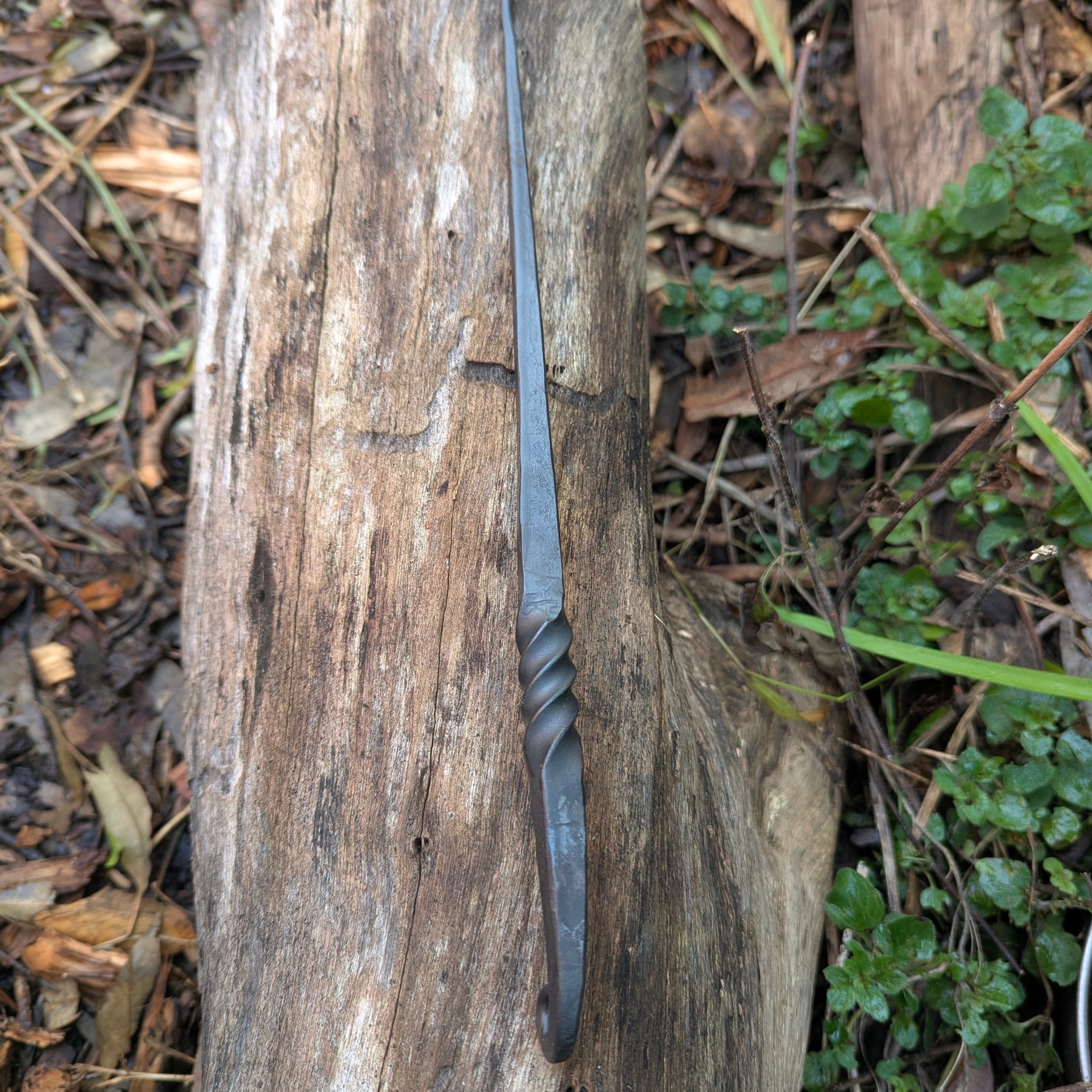 BBQ Flipper – Hand Forged Steel BBQ Turner