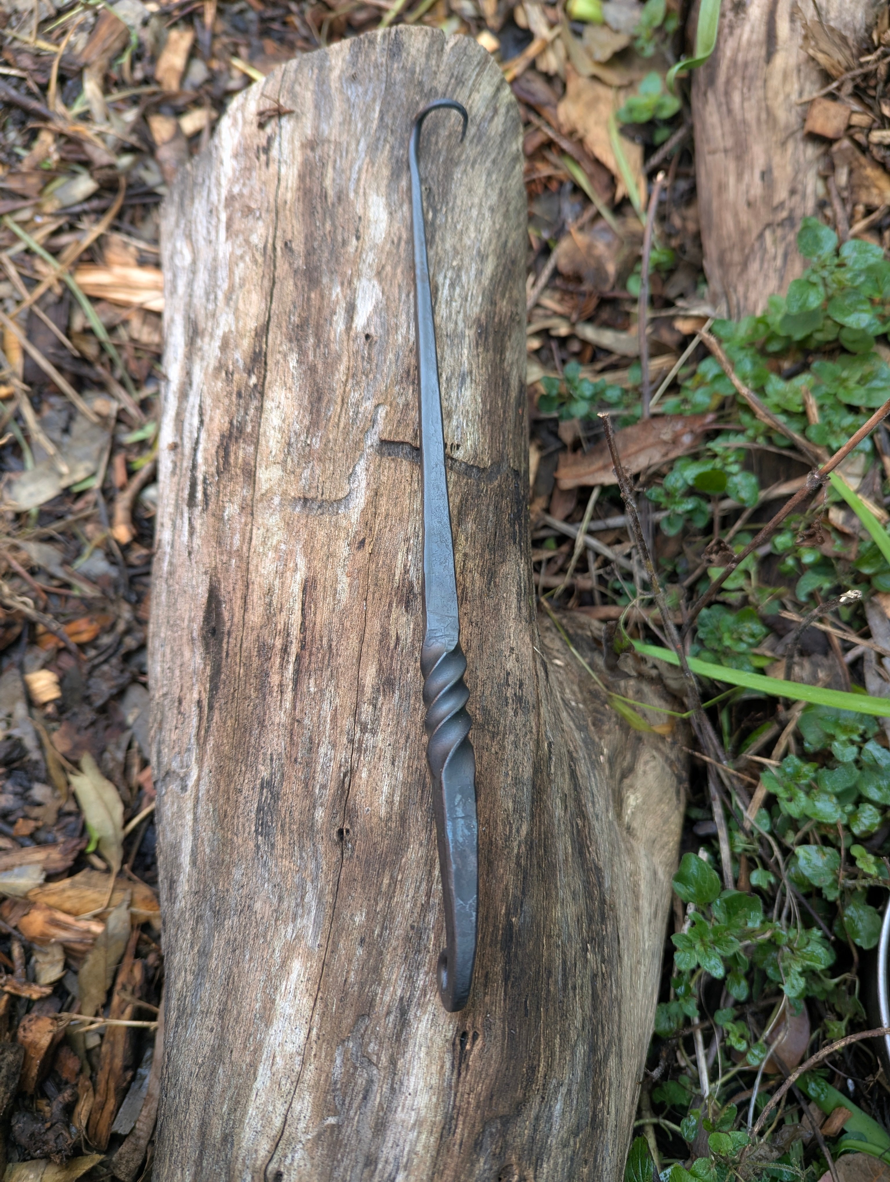 BBQ Flipper – Hand Forged Steel BBQ Turner
