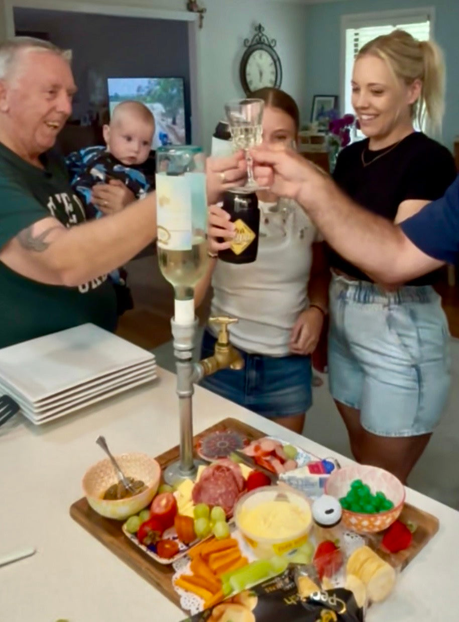 Wine On Tap Charcuterie Board