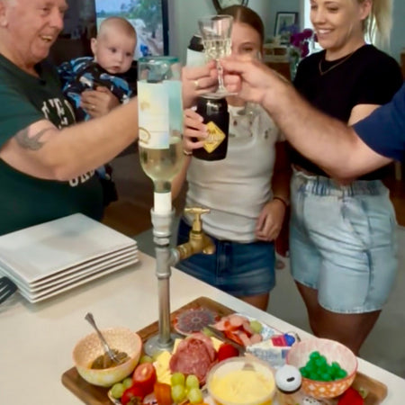 Wine On Tap Charcuterie Board
