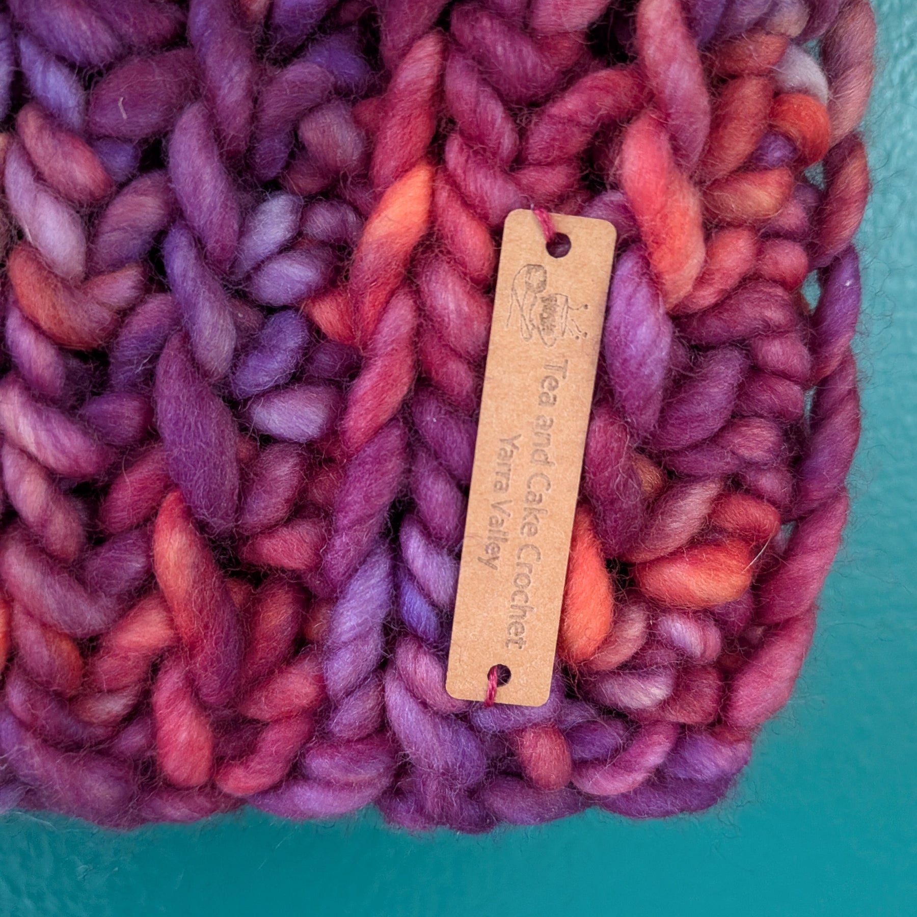 Cozy Headband Ear Warmer Sunset Colours