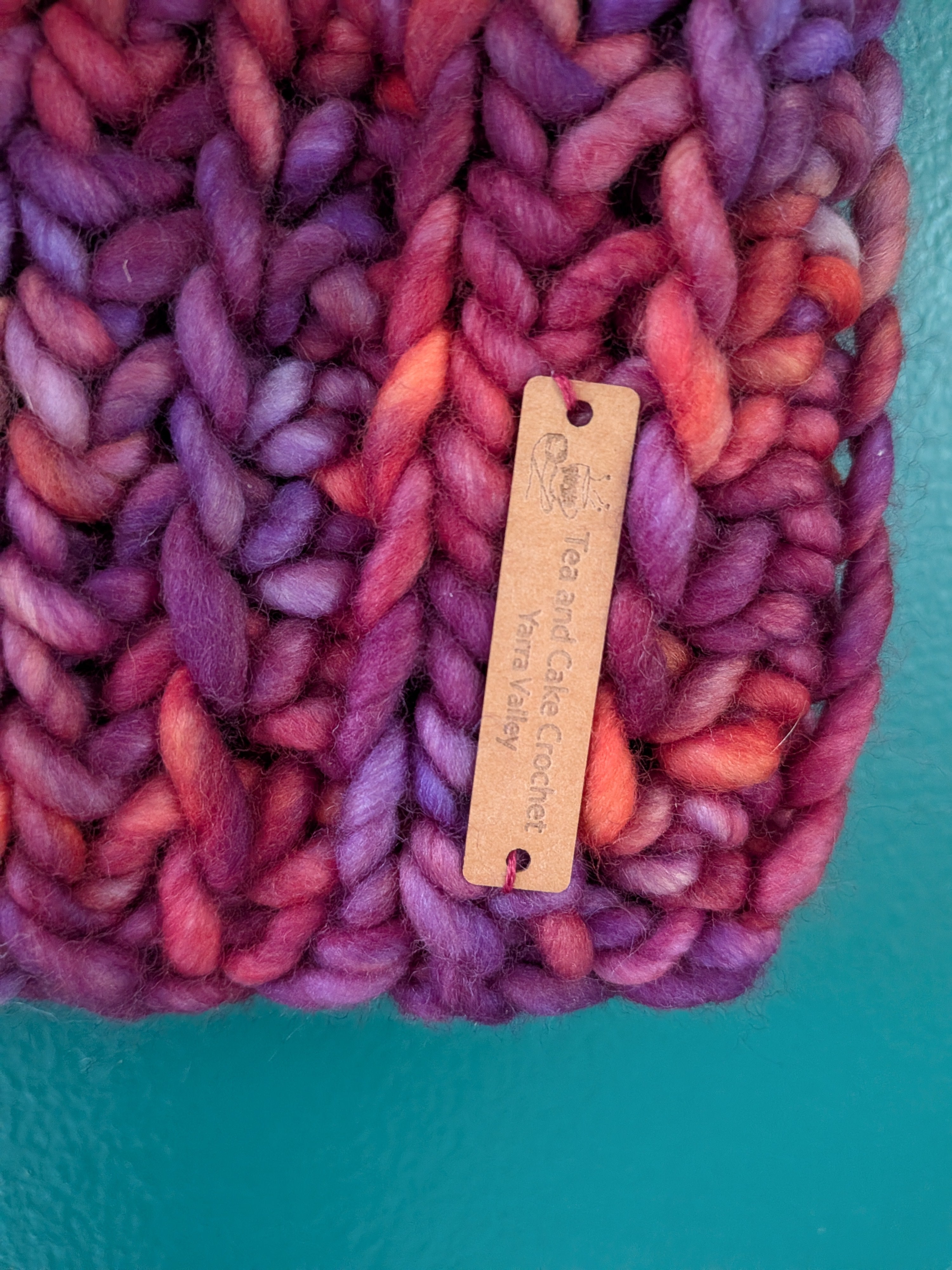 Cozy Headband Ear Warmer Sunset Colours
