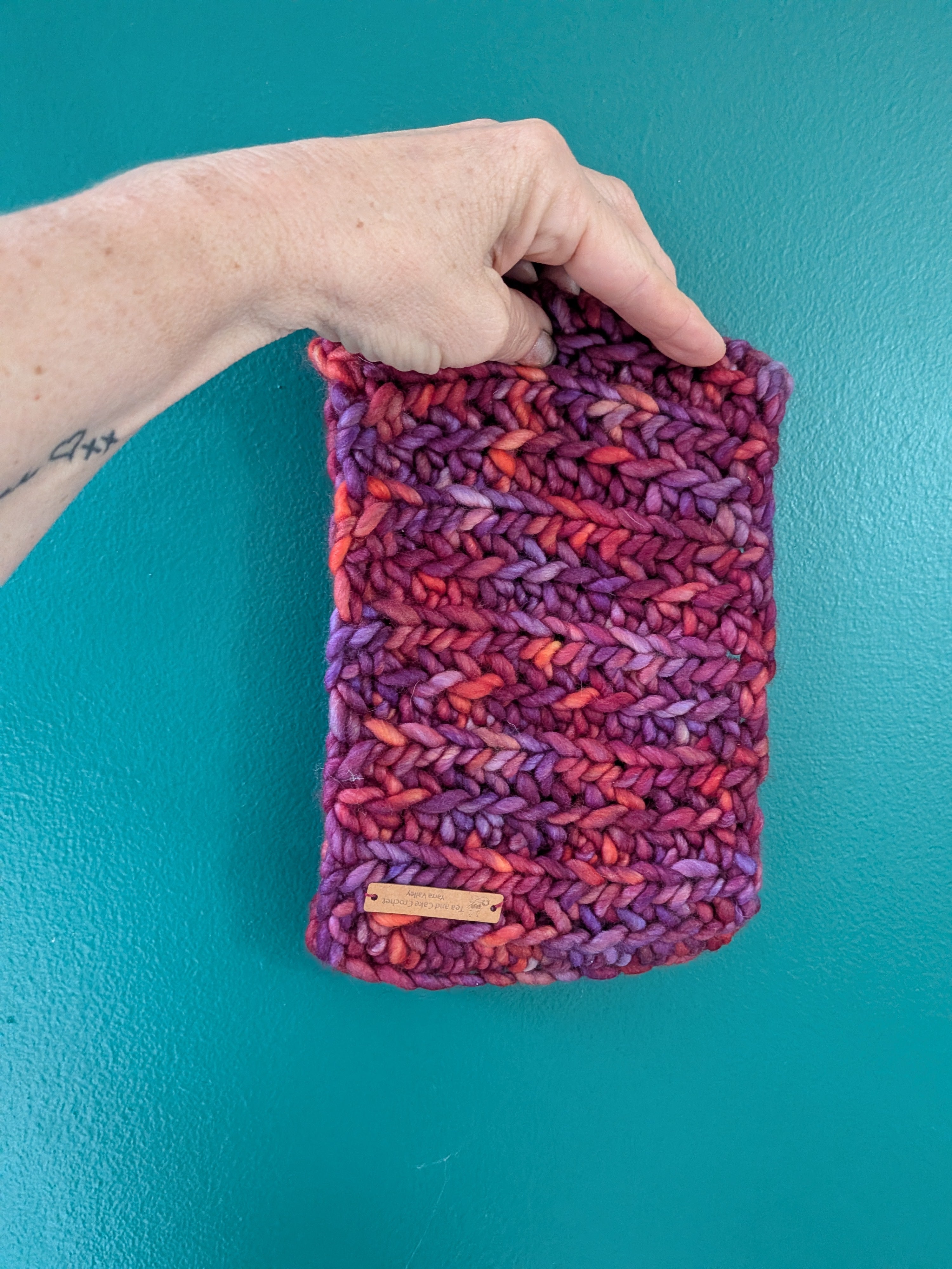 Cozy Headband Ear Warmer Sunset Colours