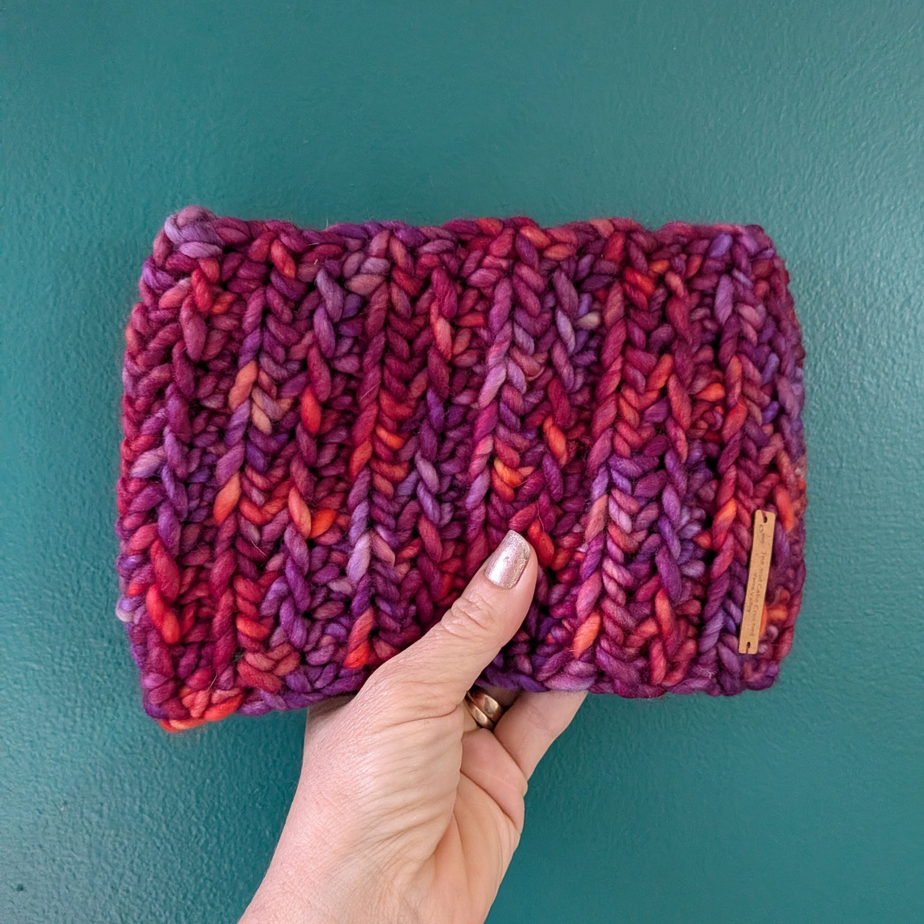 Cozy Headband Ear Warmer Sunset Colours