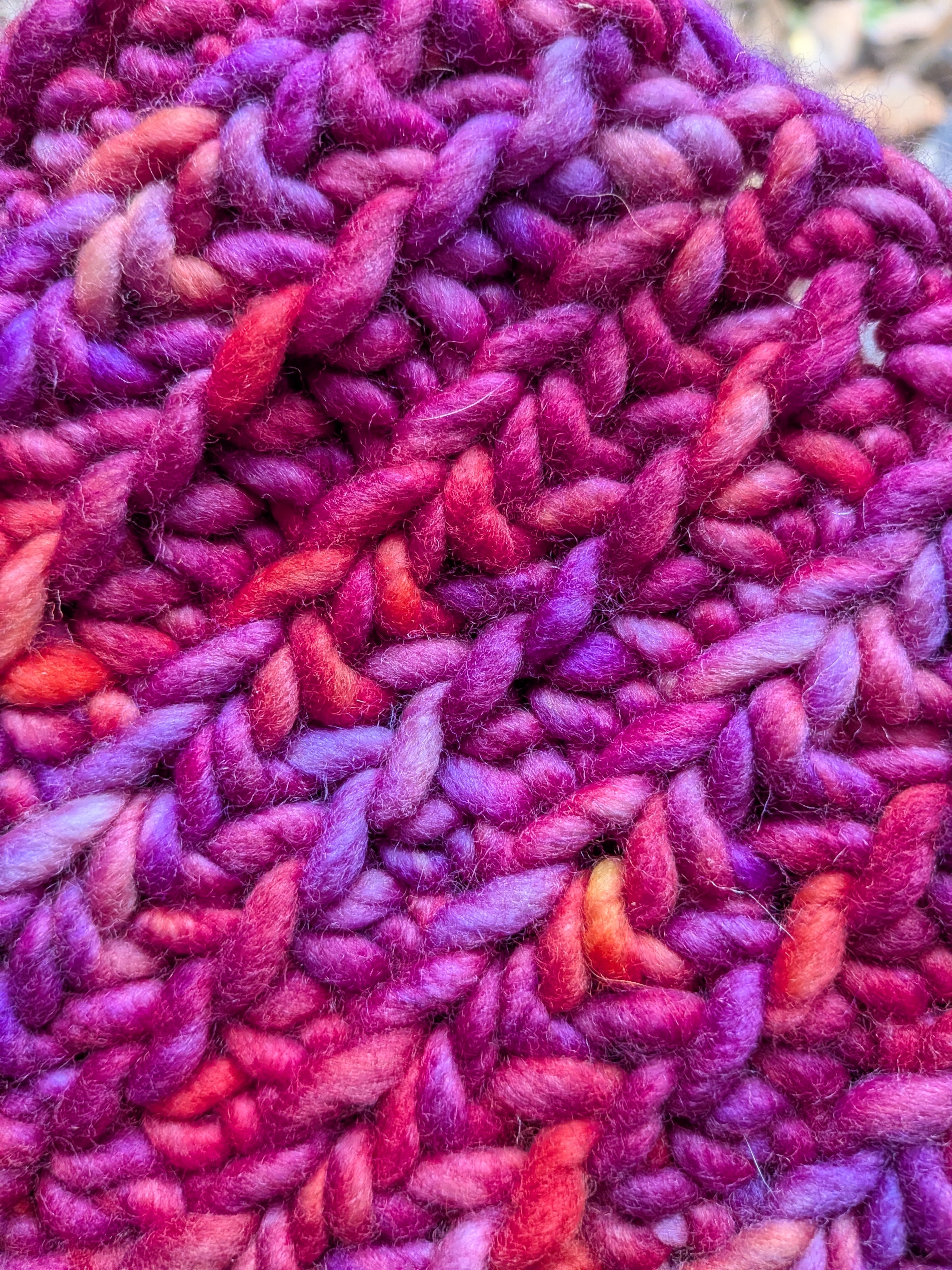 Cozy Headband Ear Warmer Sunset Colours