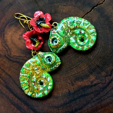 Chameleon Earrings