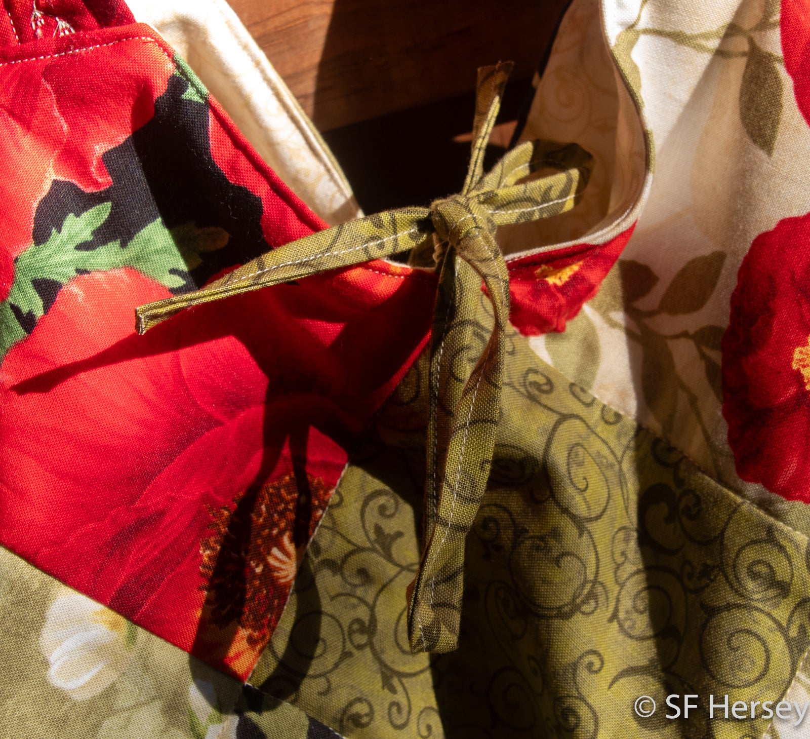 Poppy Handbag or Yarn Bag
