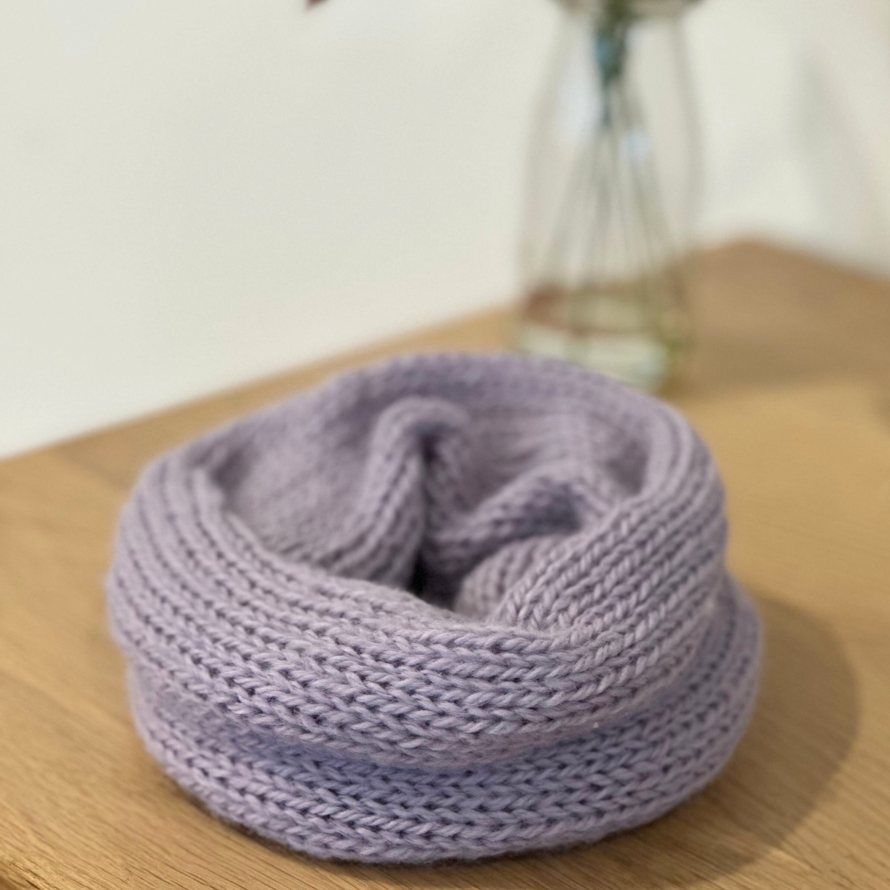 Oversized Vegan Knit Scrunchie