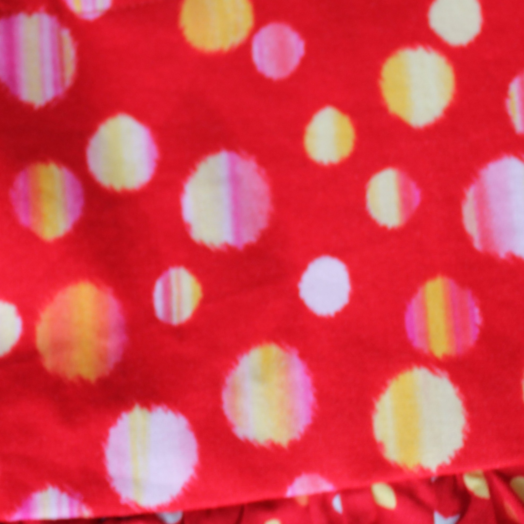 Girls Dress Size 7, Red Polkadots/Spot/Stars.