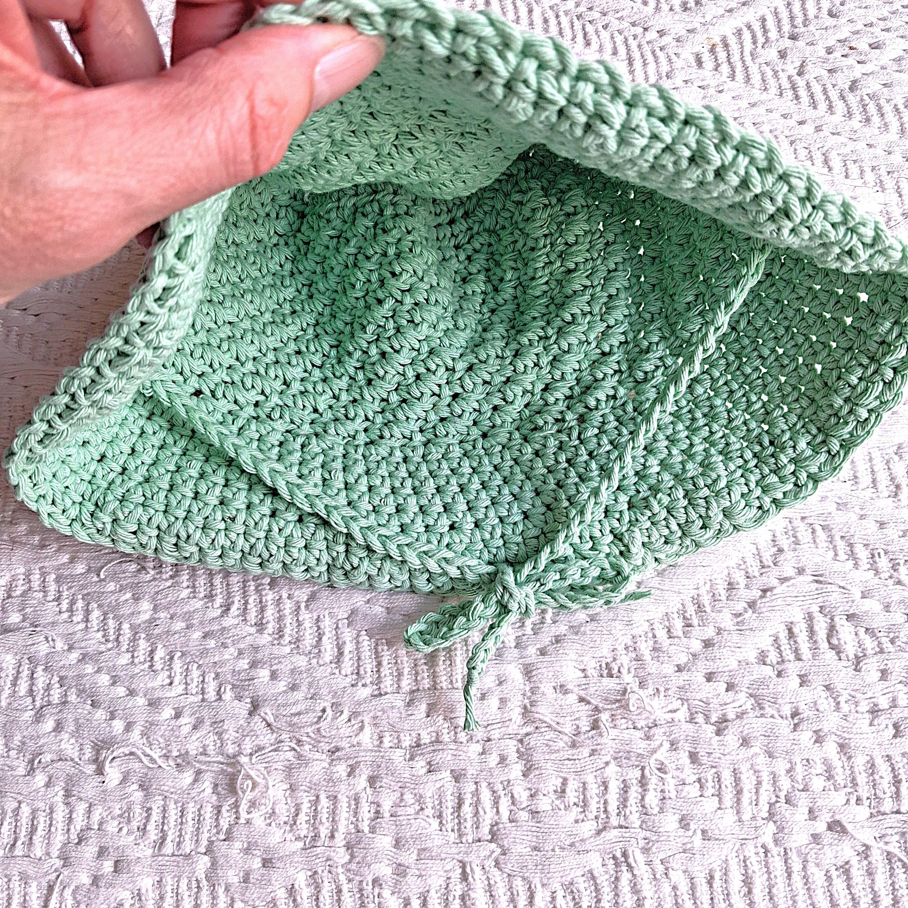 Handmade Crochet Sunhat - 100% Cotton