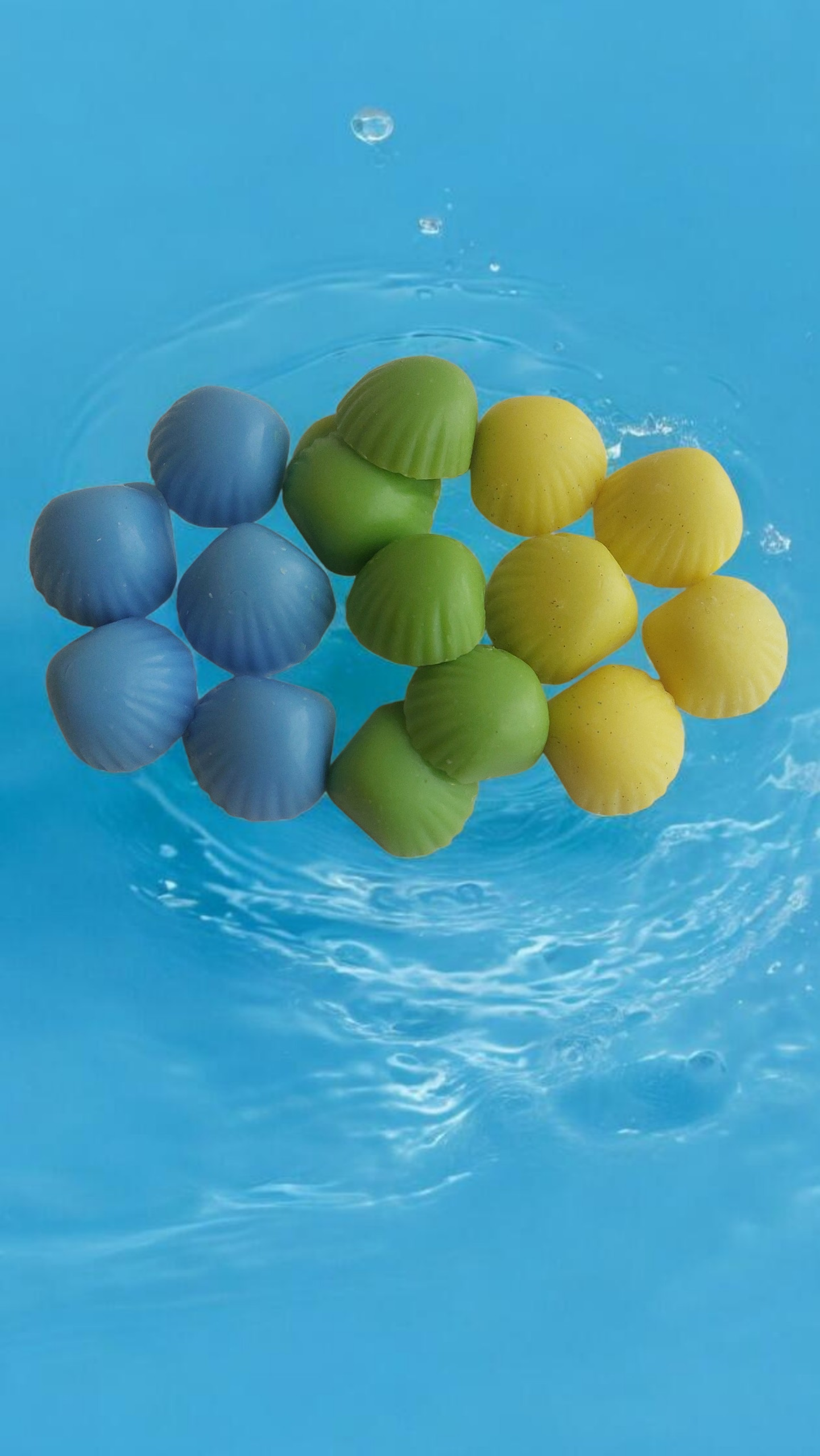 Scented Soy Wax Melts – 15 Mini Seashell Treasures (60g)