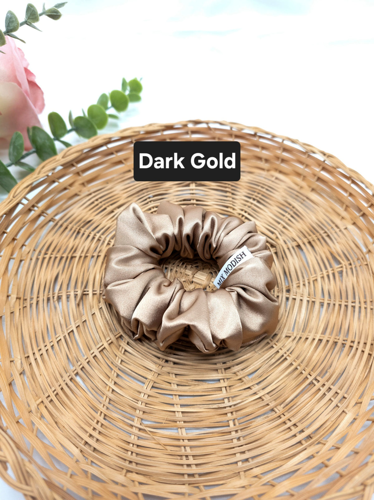 Regular Satin Scrunchies, Handmade hair ties, Ponytail Bands