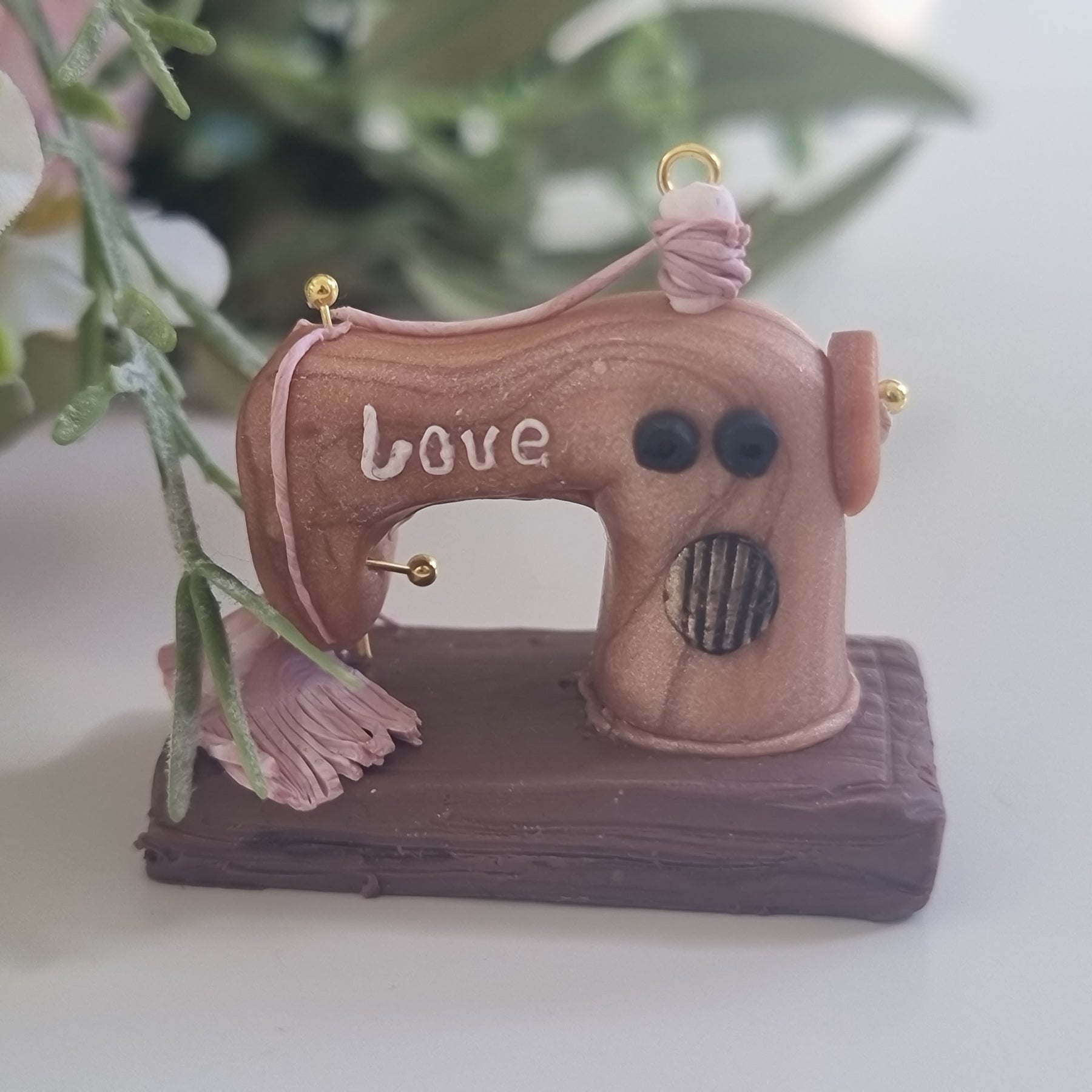 Miniature Sweing Machine - Bacon