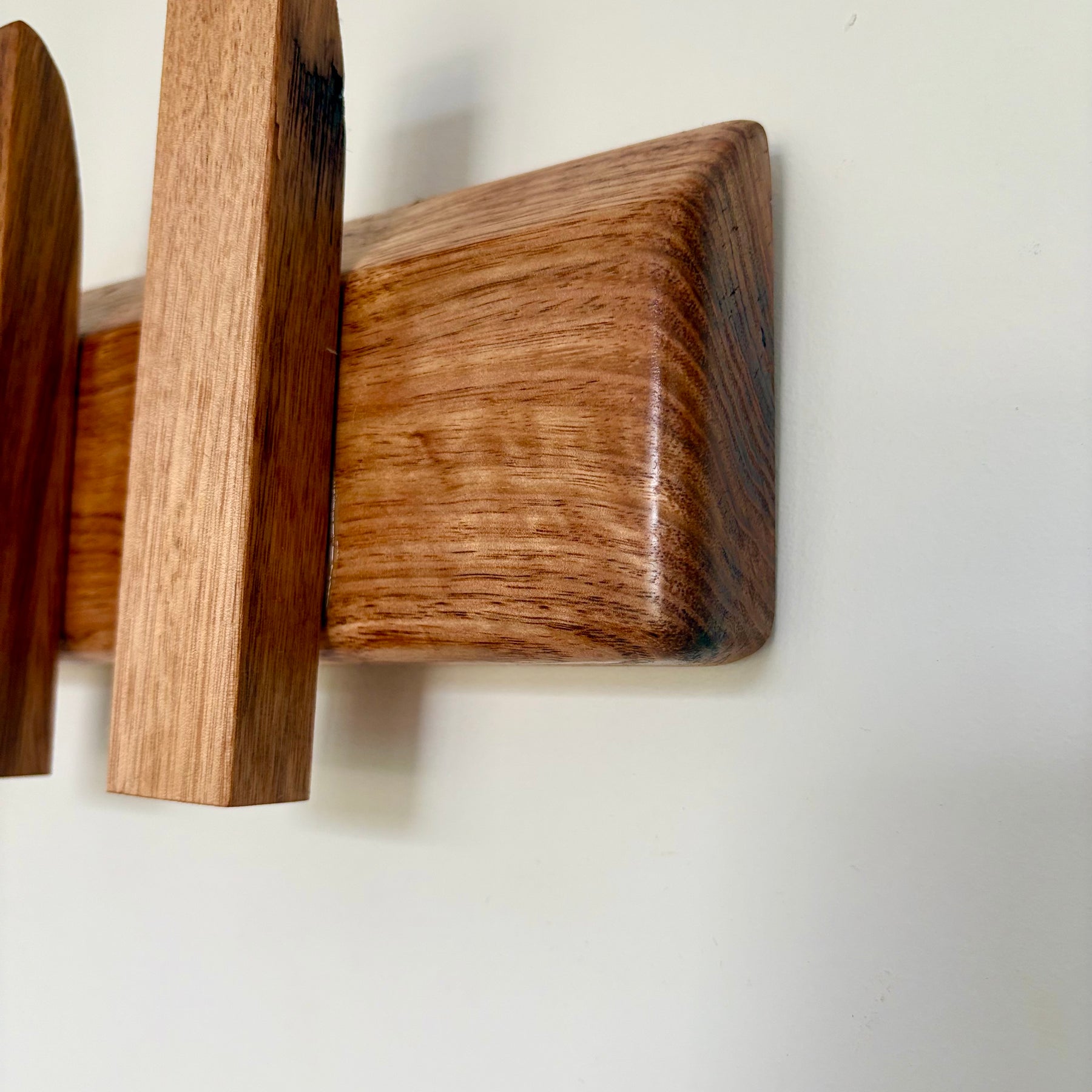 No. 3 Tasmanian oak coat rack