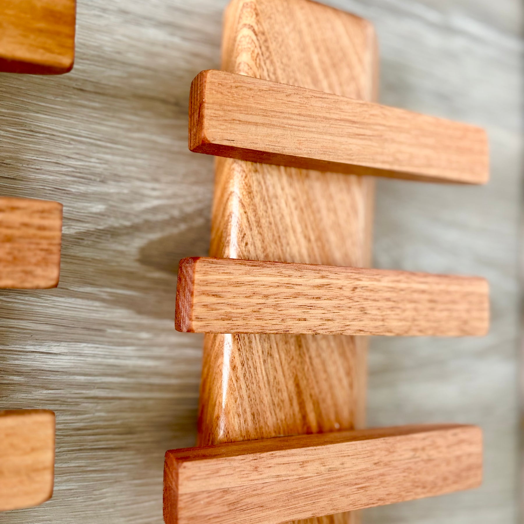 No. 3 Tasmanian oak coat rack