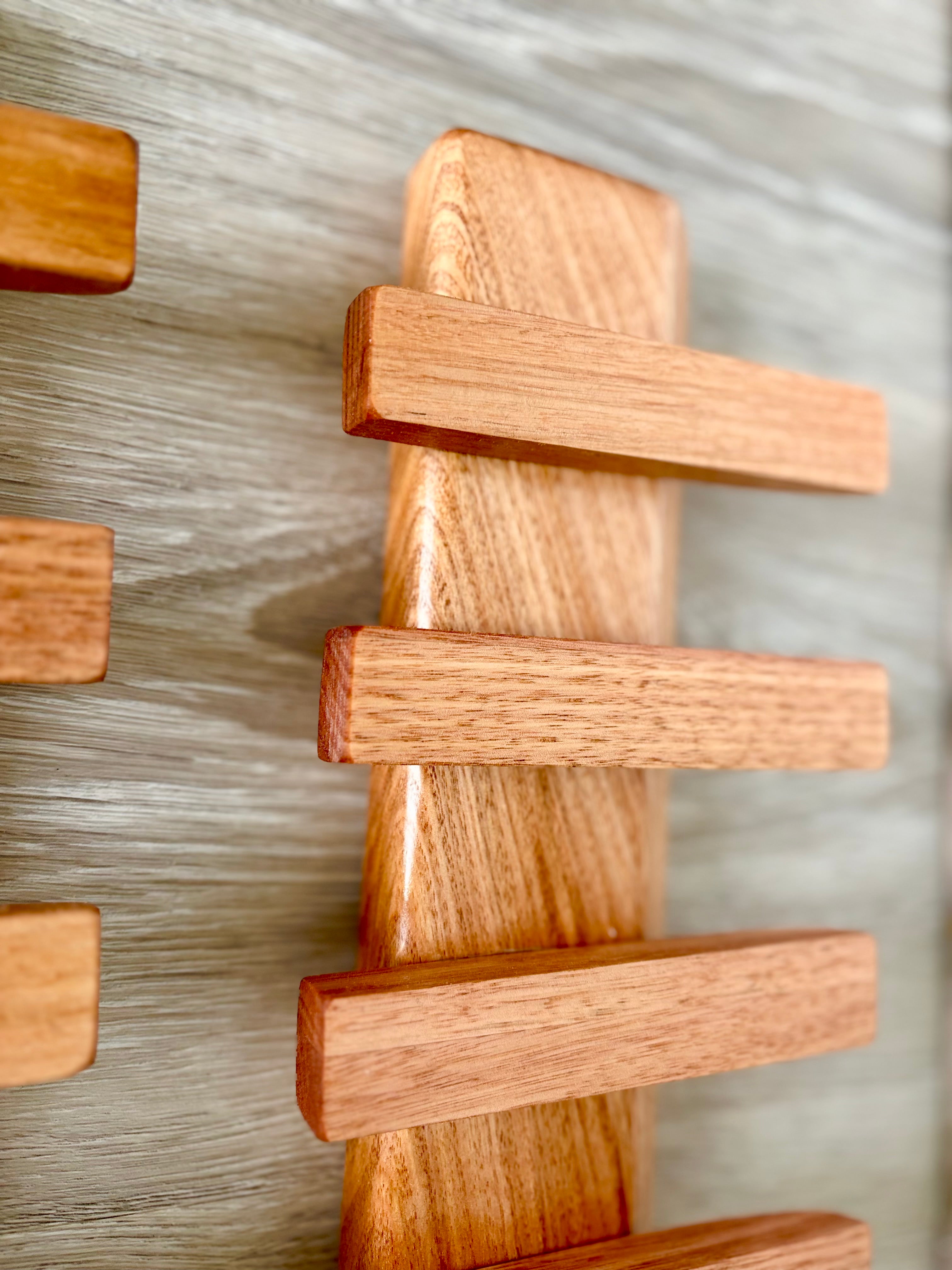 No. 3 Tasmanian oak coat rack
