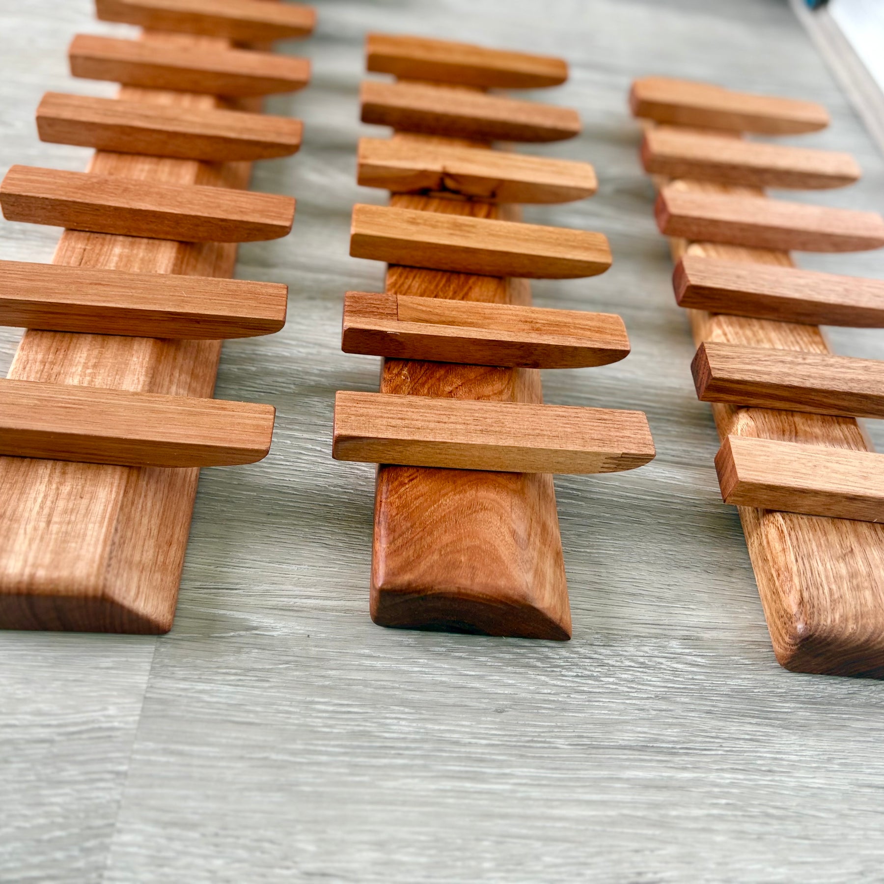 No. 3 Tasmanian oak coat rack