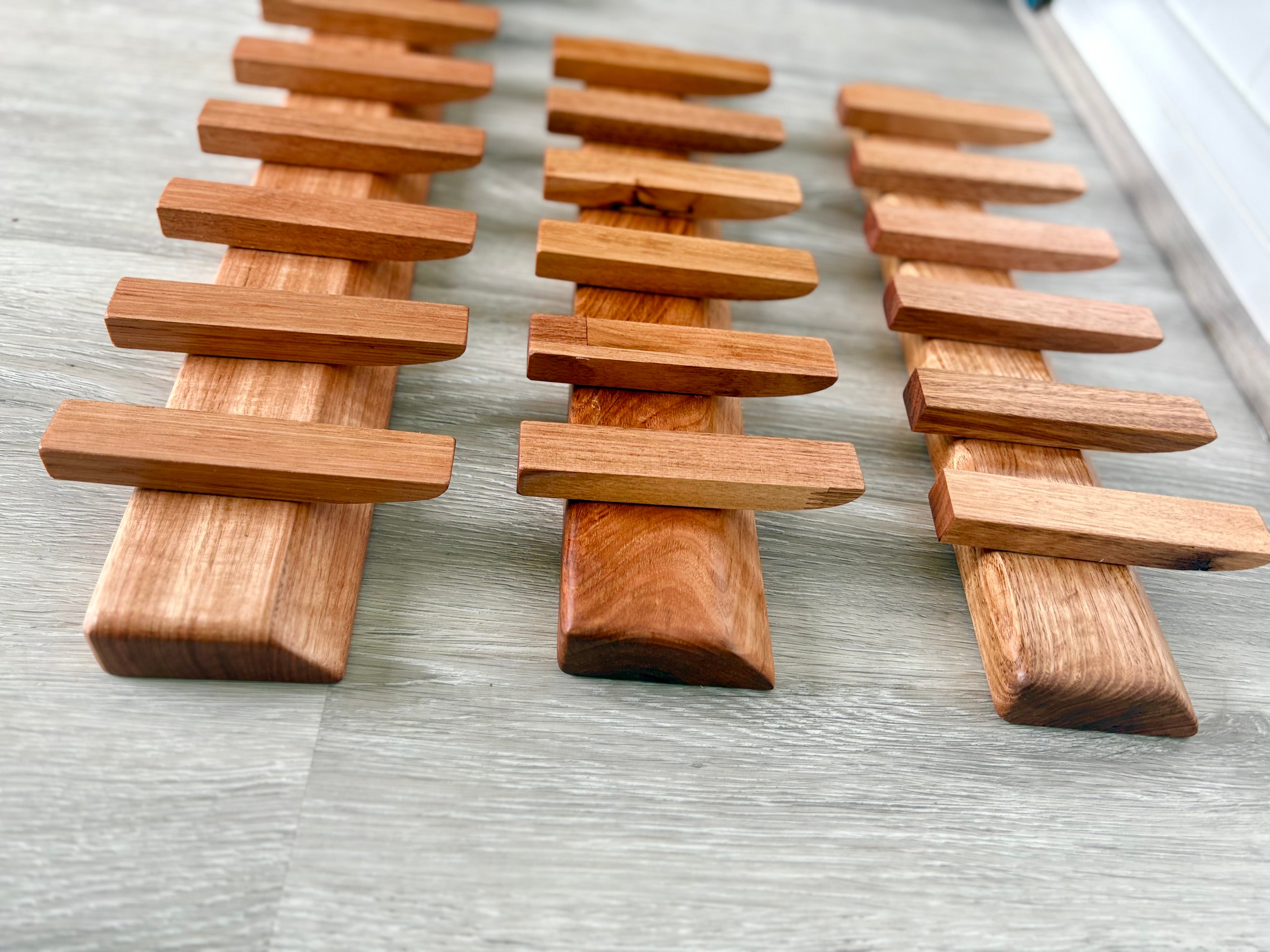 No. 3 Tasmanian oak coat rack