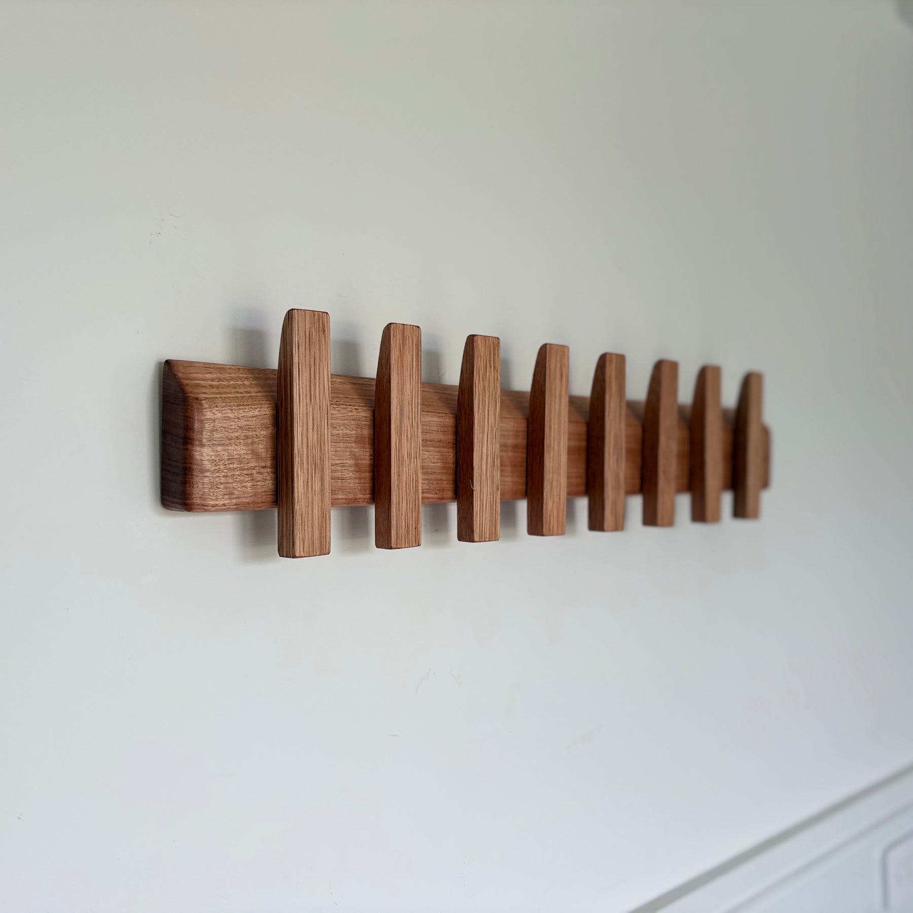 No. 3 Tasmanian oak coat rack