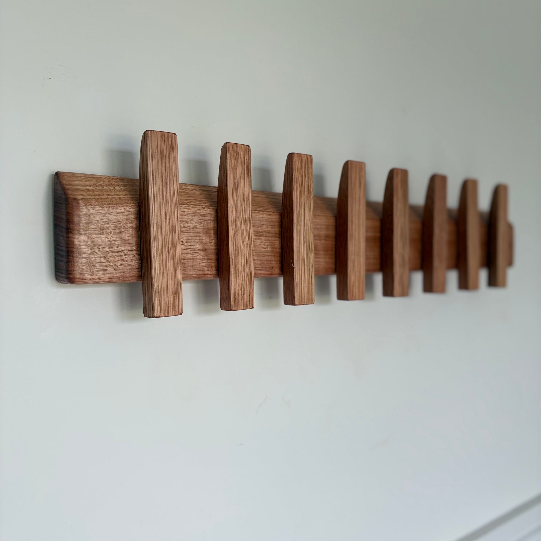 No. 3 Tasmanian oak coat rack