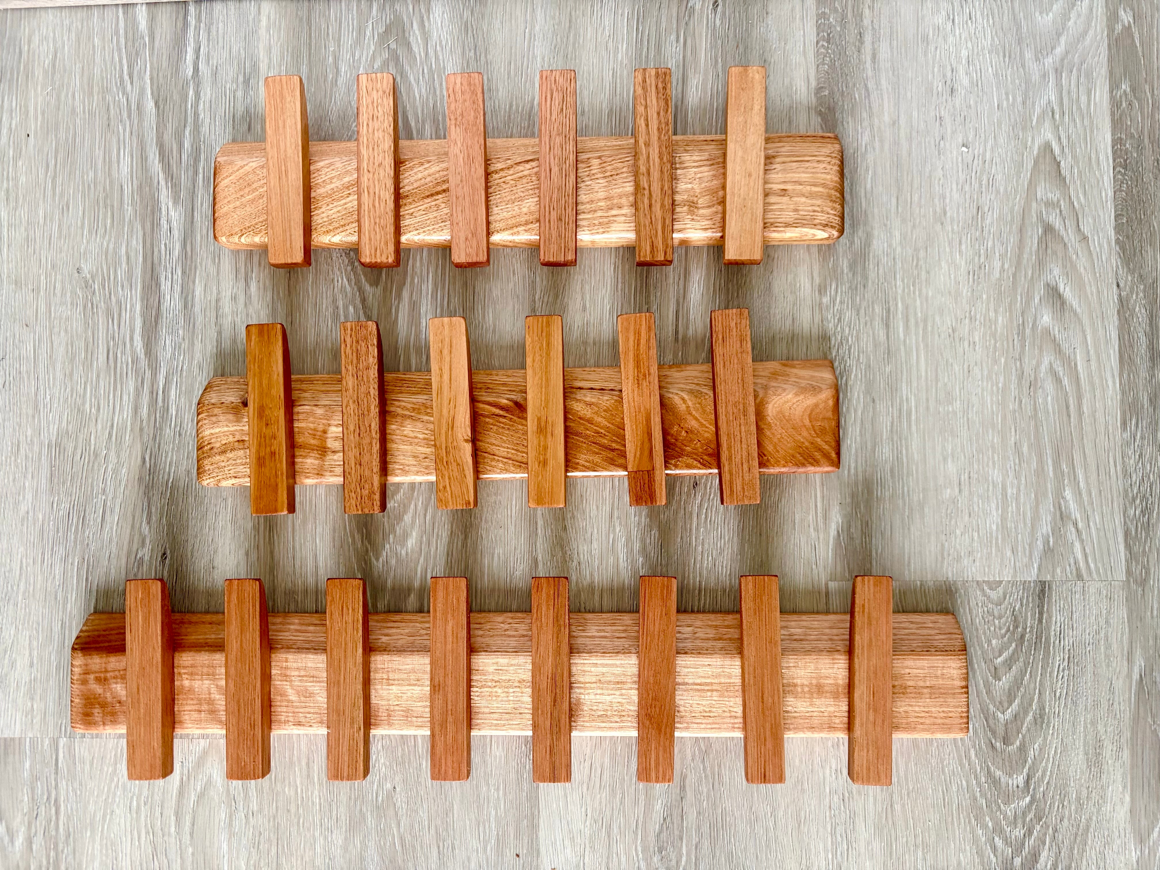 No. 3 Tasmanian oak coat rack