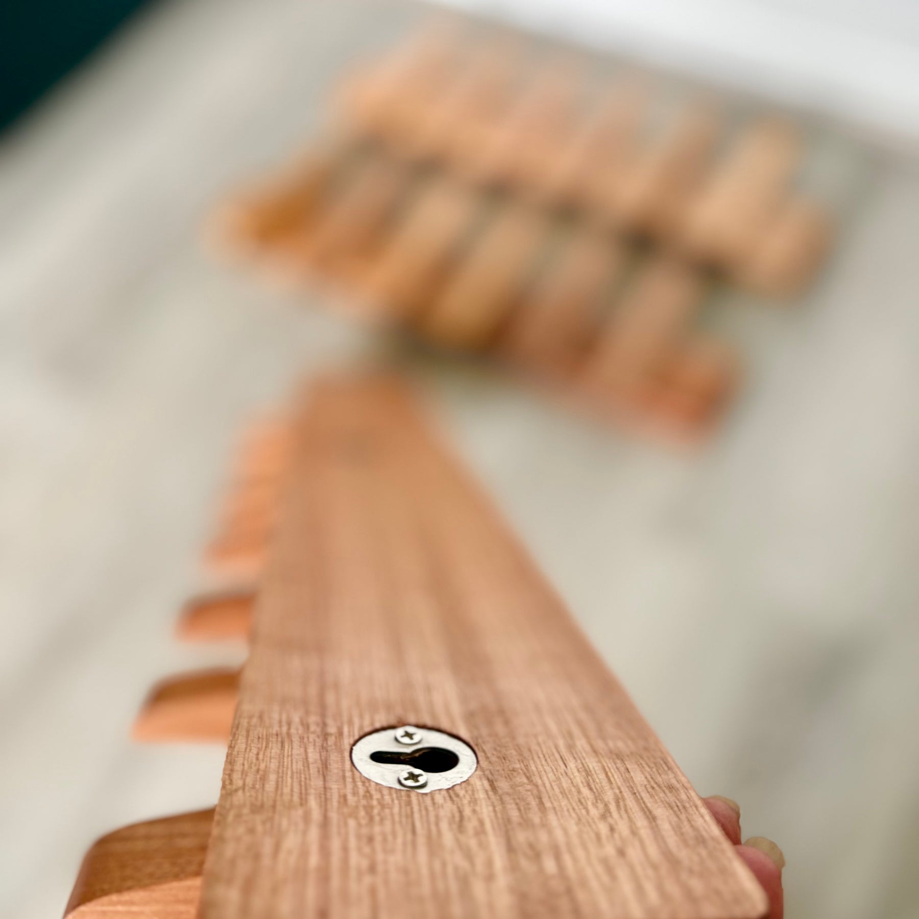 No. 3 Tasmanian oak coat rack