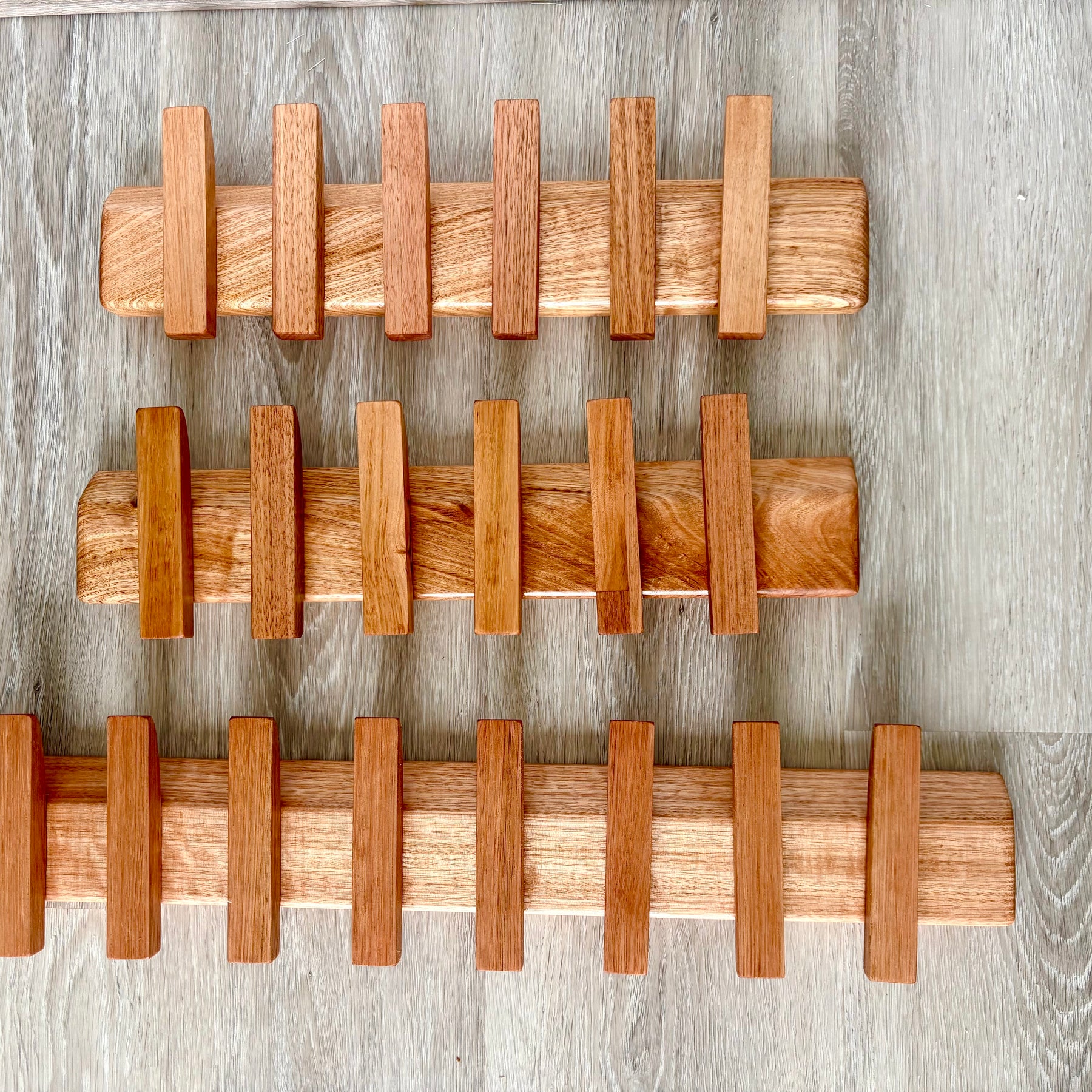 No. 3 Tasmanian oak coat rack
