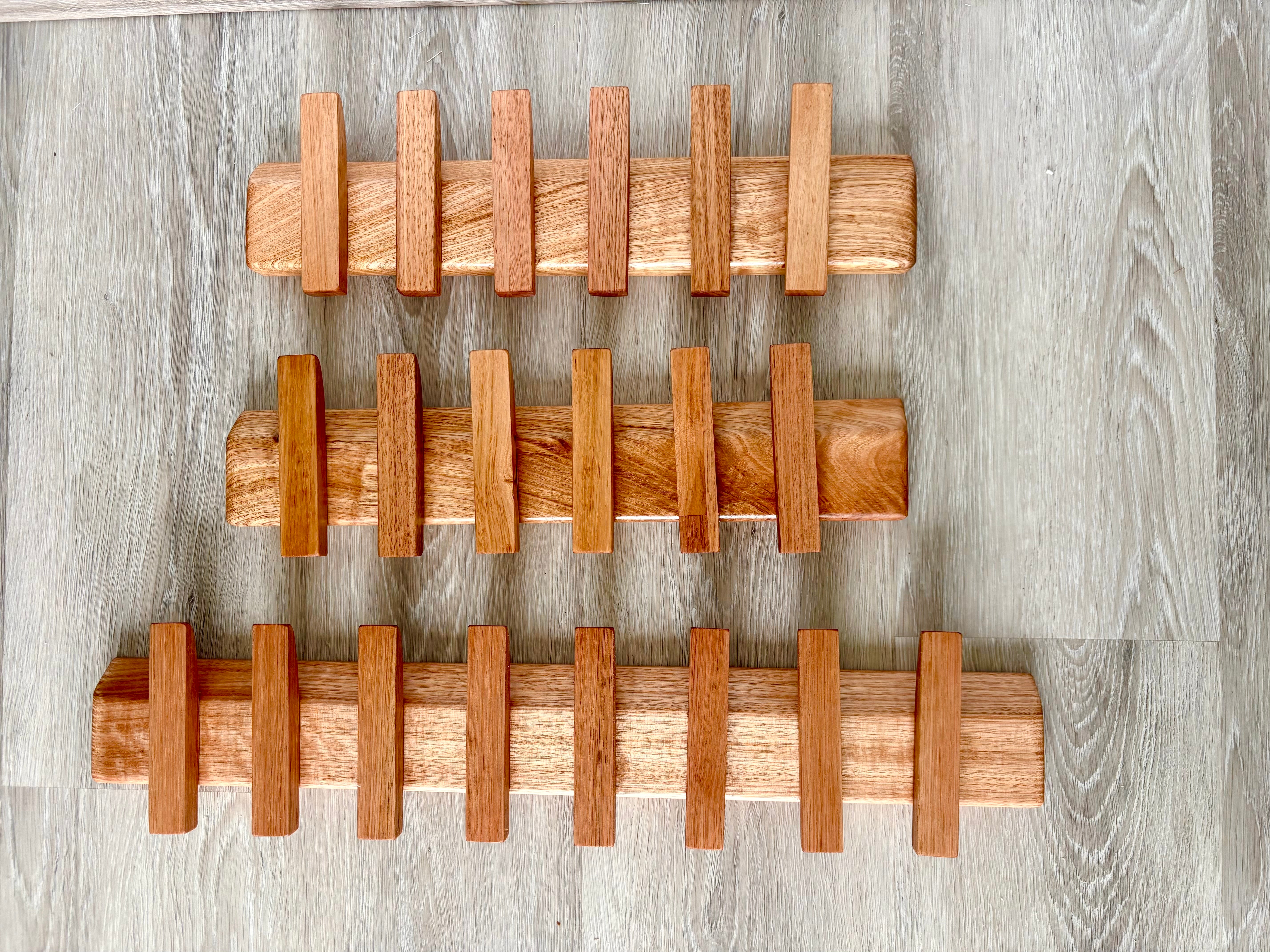 No. 3 Tasmanian oak coat rack