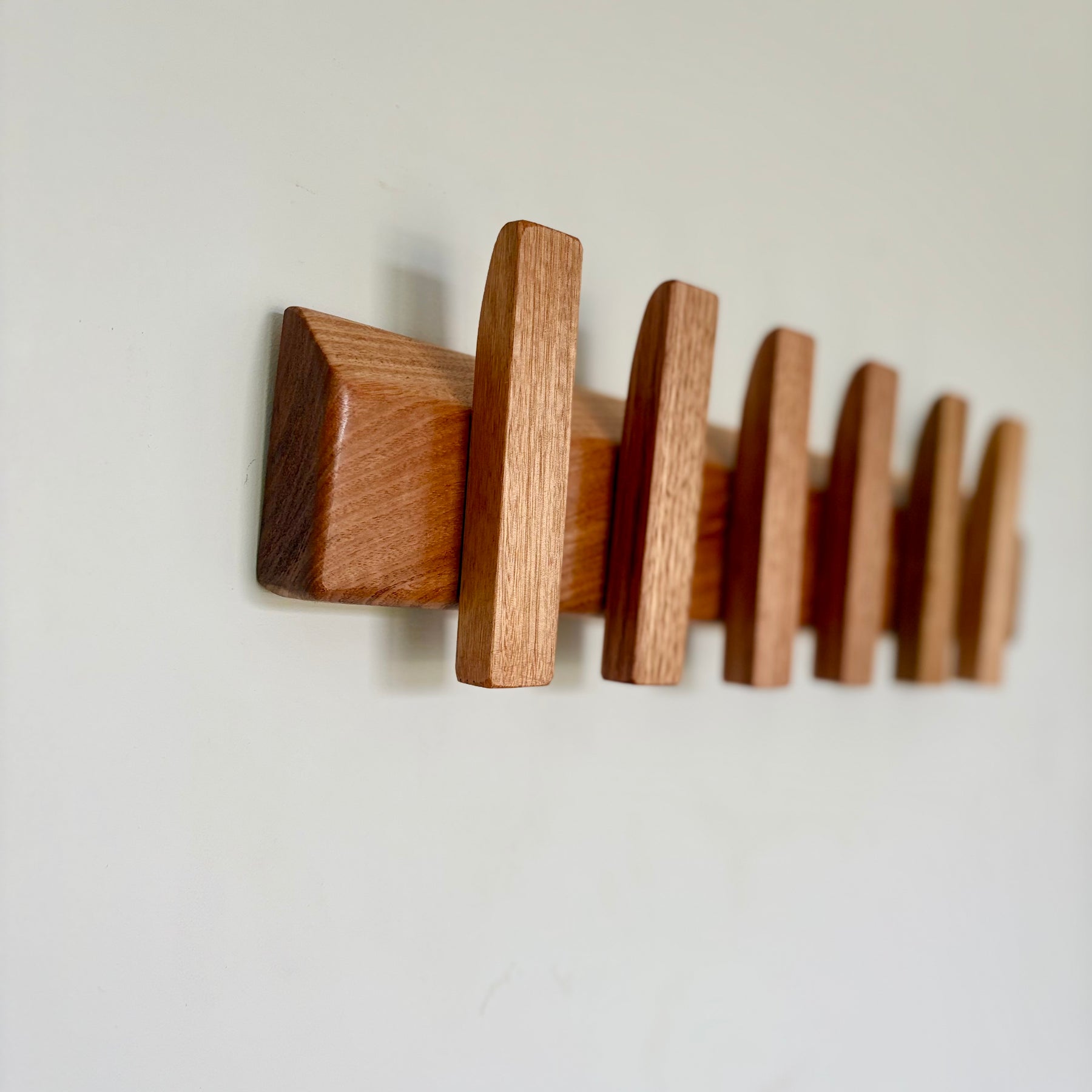 No. 3 Tasmanian oak coat rack