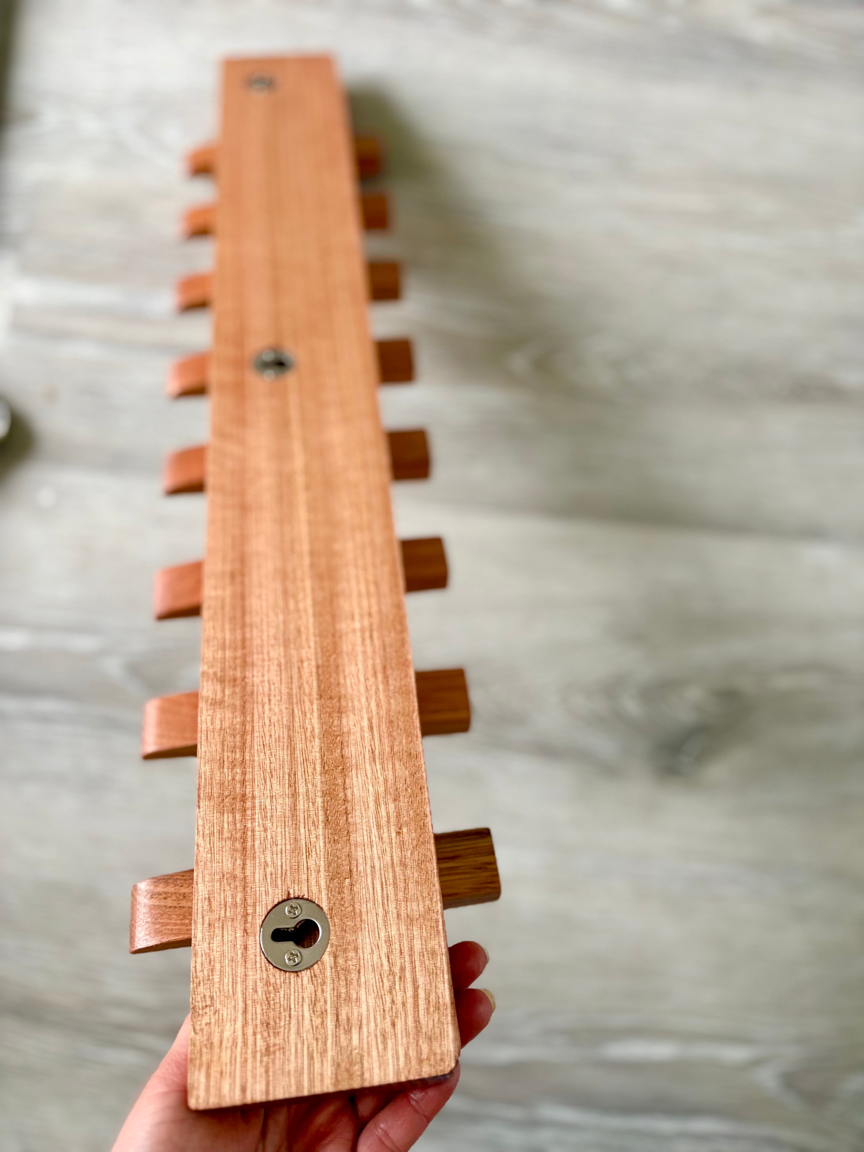 No. 3 Tasmanian oak coat rack