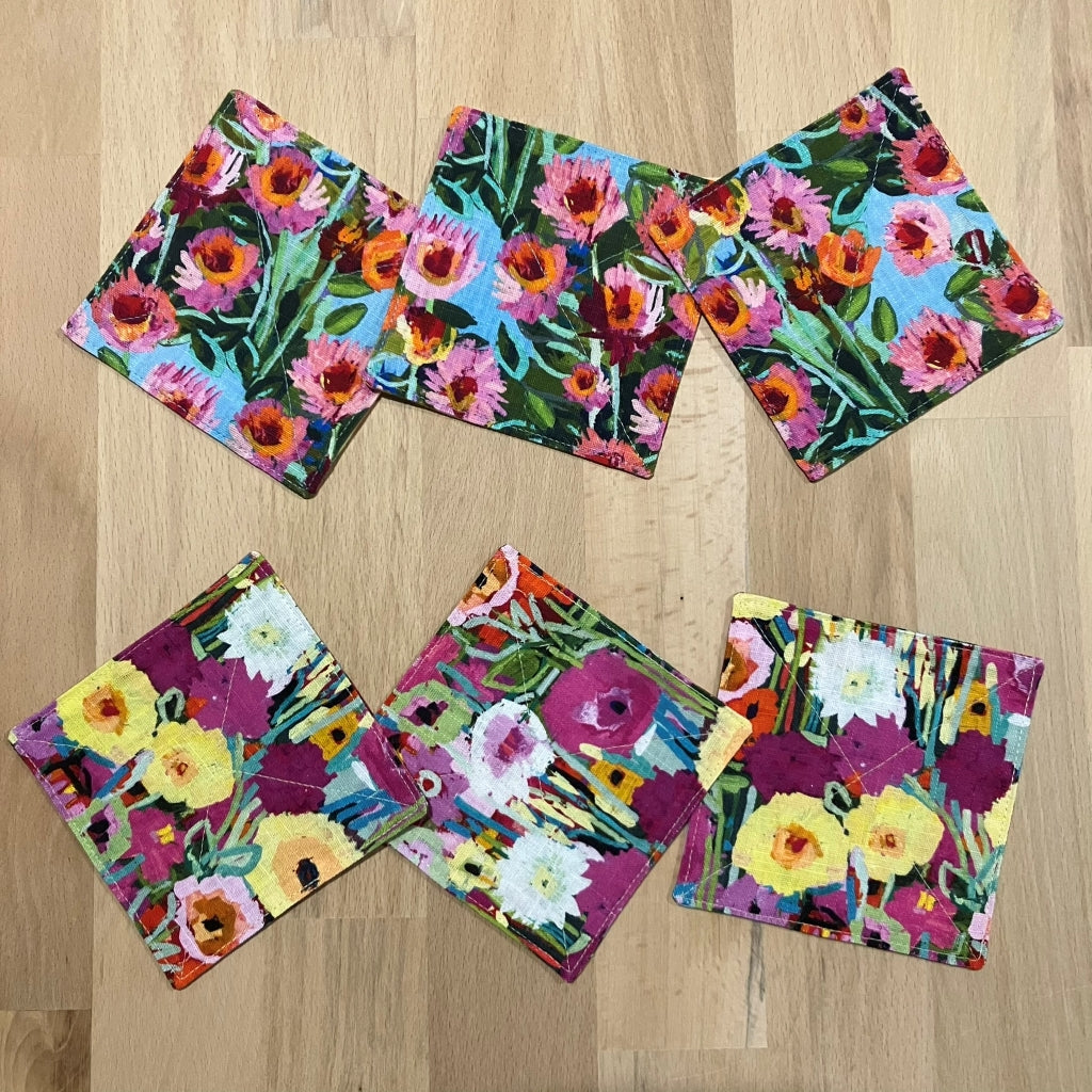 handmade australian native reversible - everlasting daisies