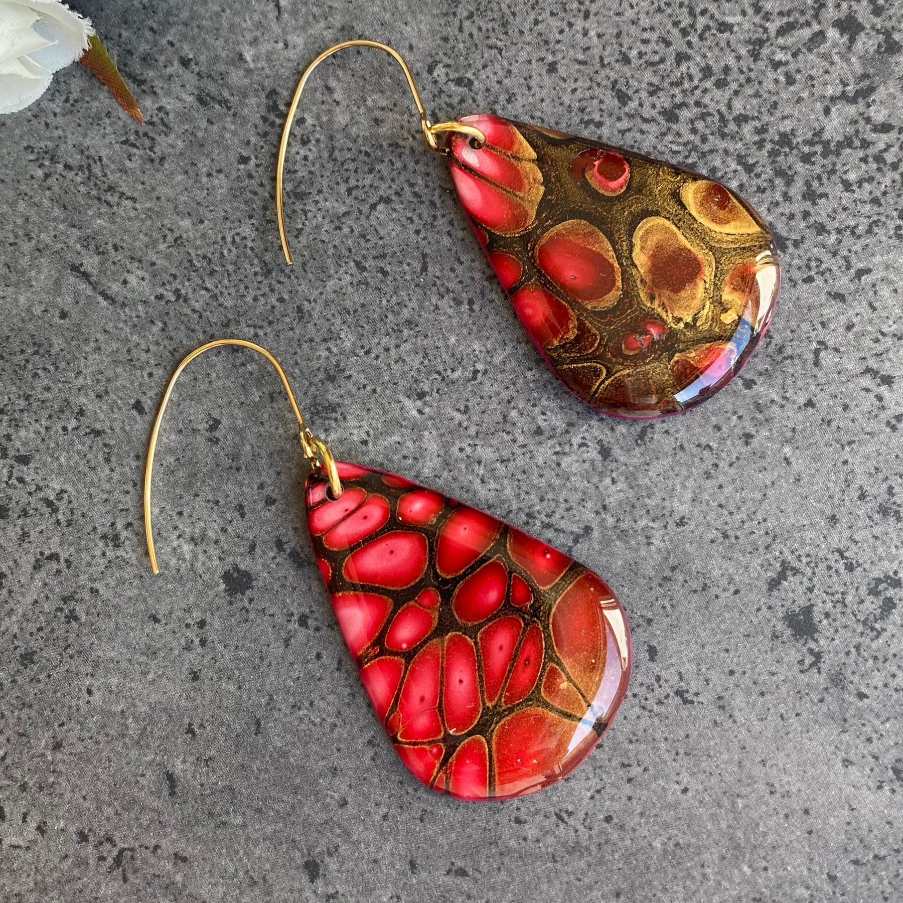 Arty Statement Dangle Earrings