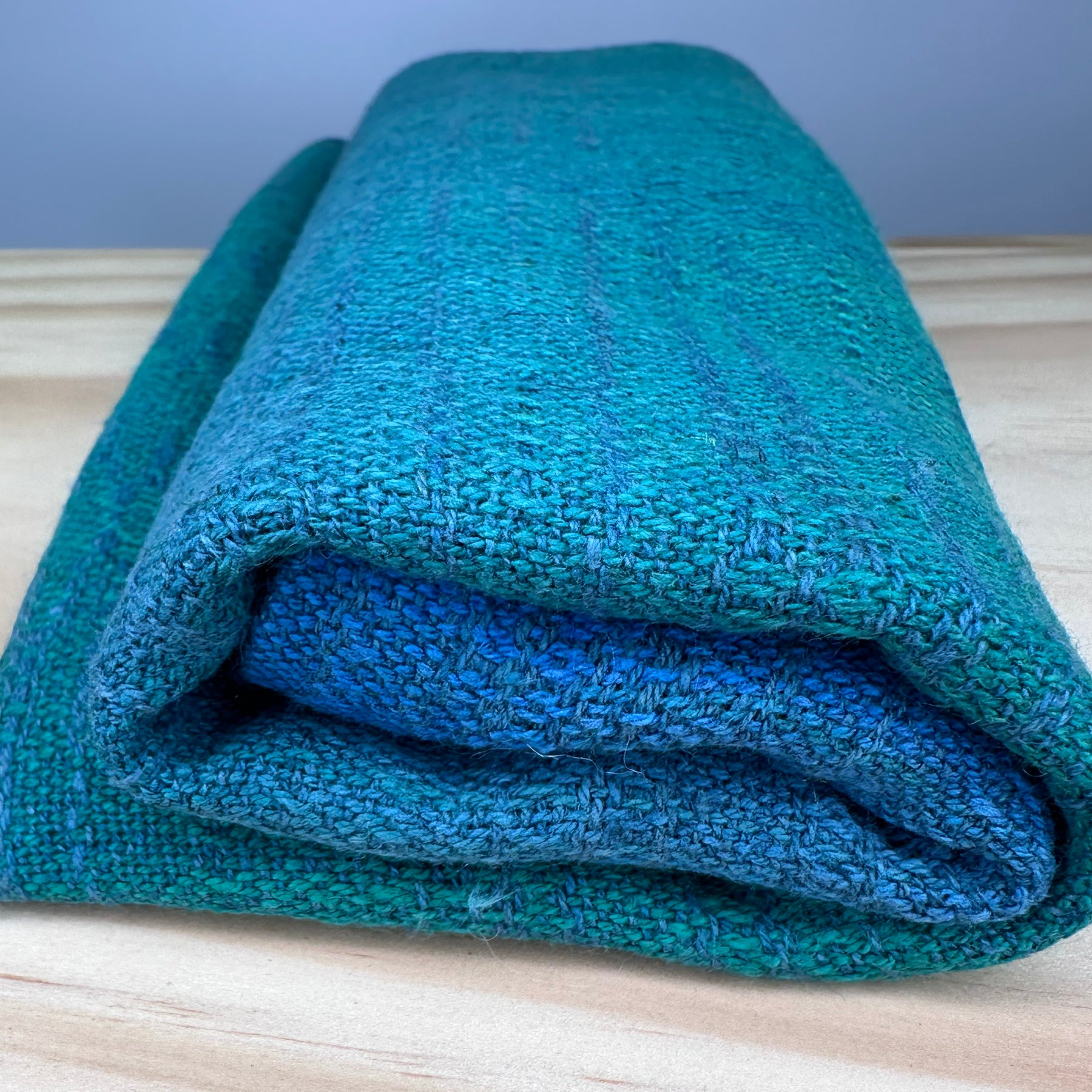 Hand-Dyed and Handwoven Linen/Cotton Tea Towels