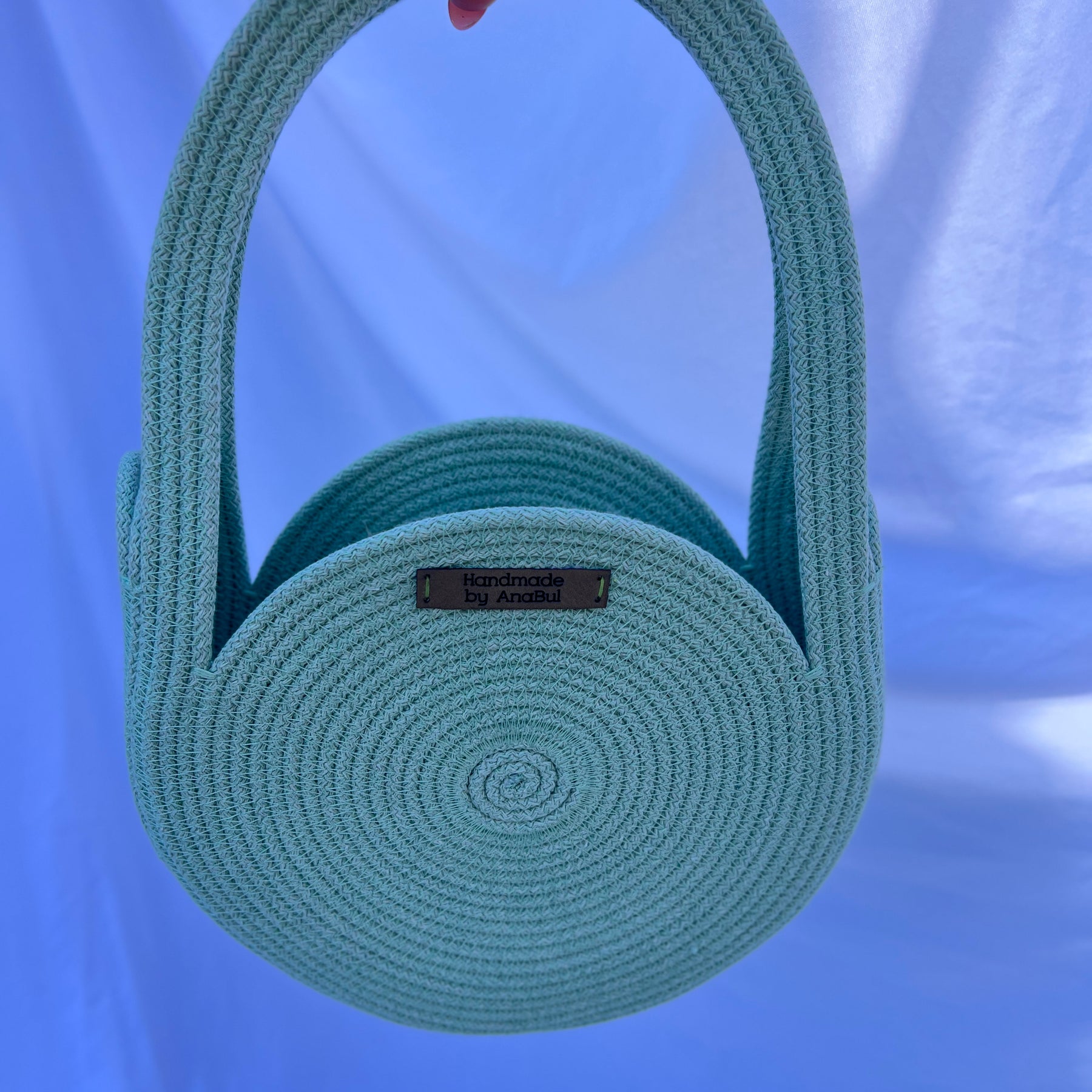 Mint Round Crossbody Bag