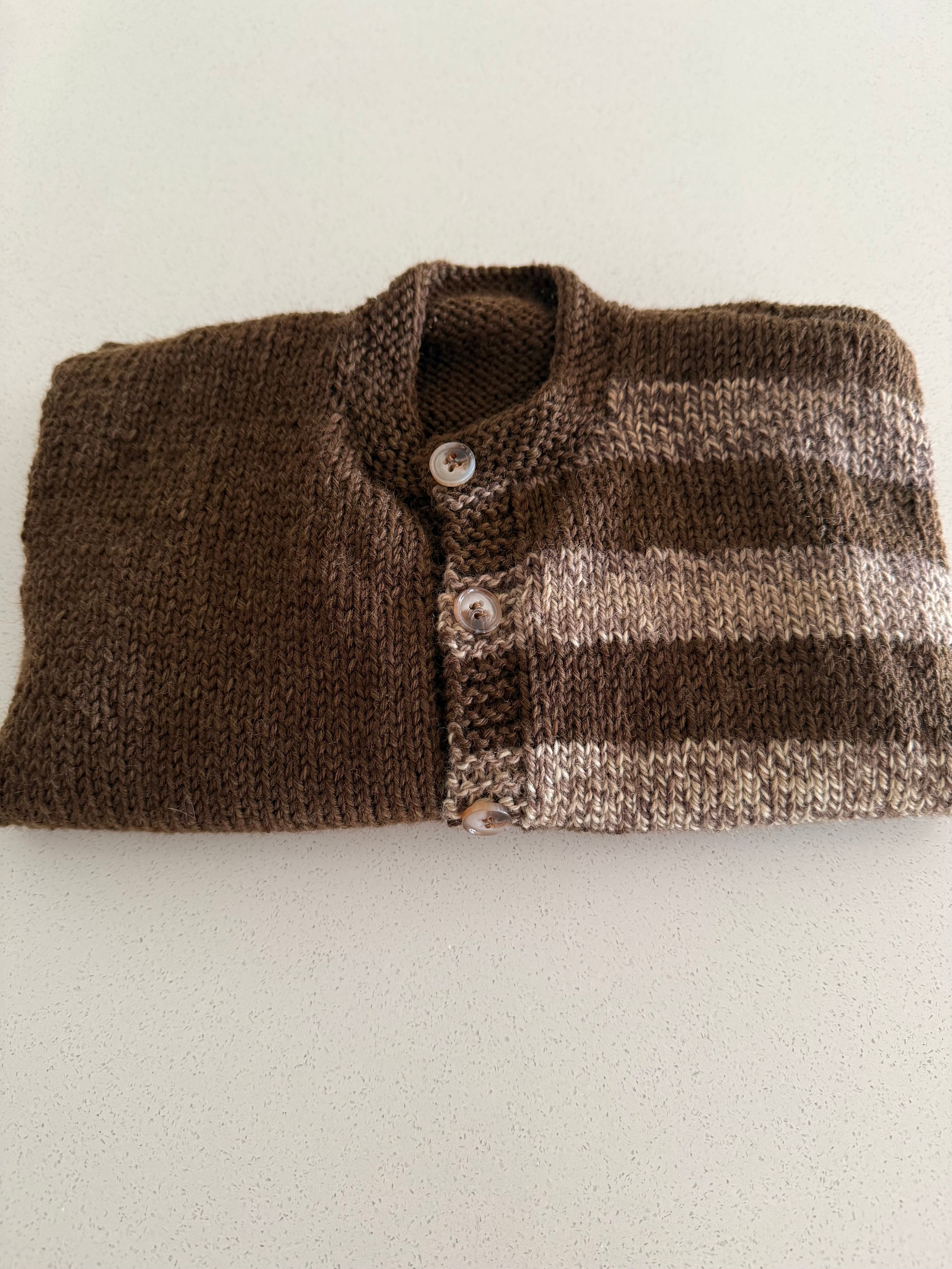 Brown Cardigan, 1-2 years